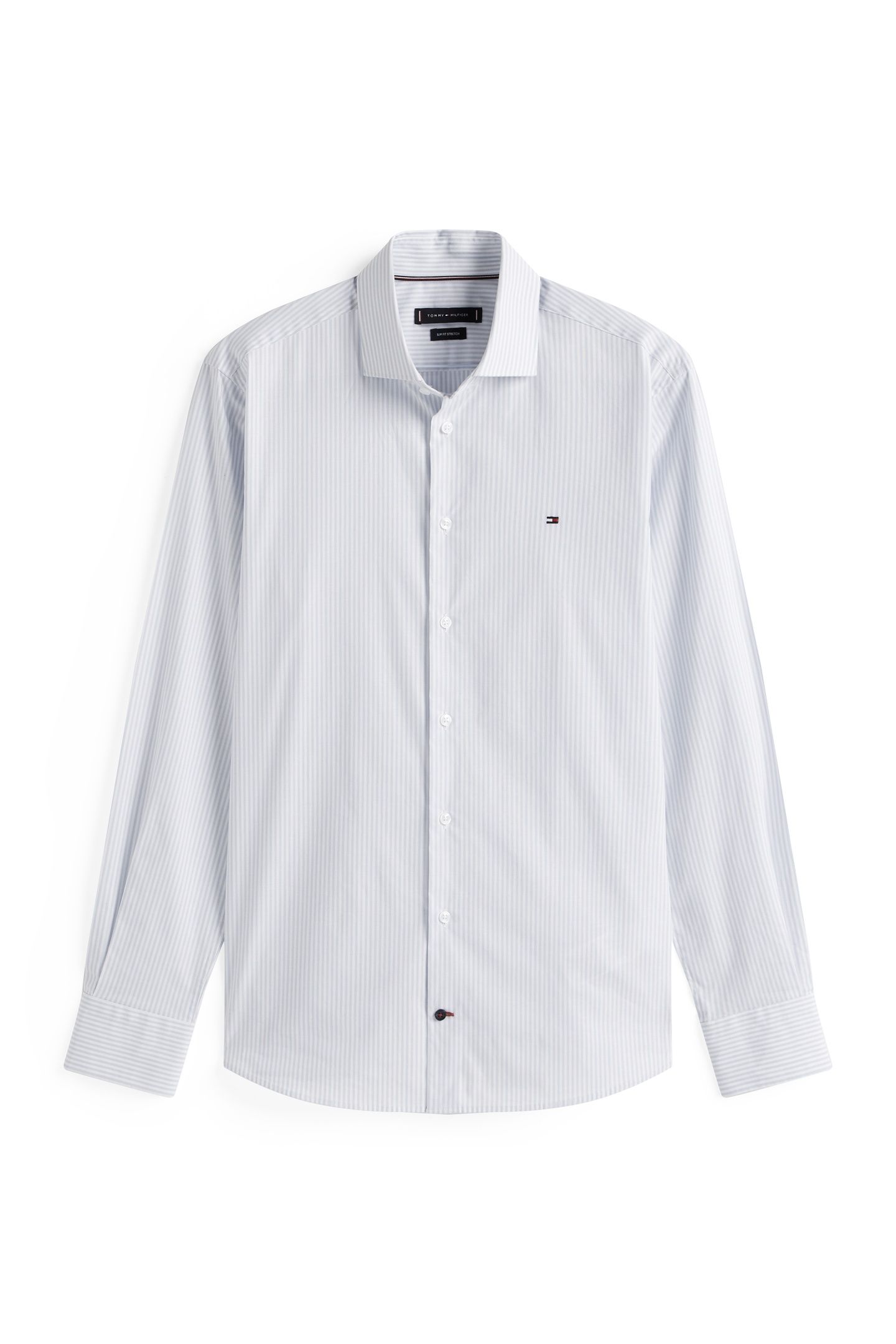 POP STRIPE SF SHIRT SWEET BLUE/OPTIC WHITE 4