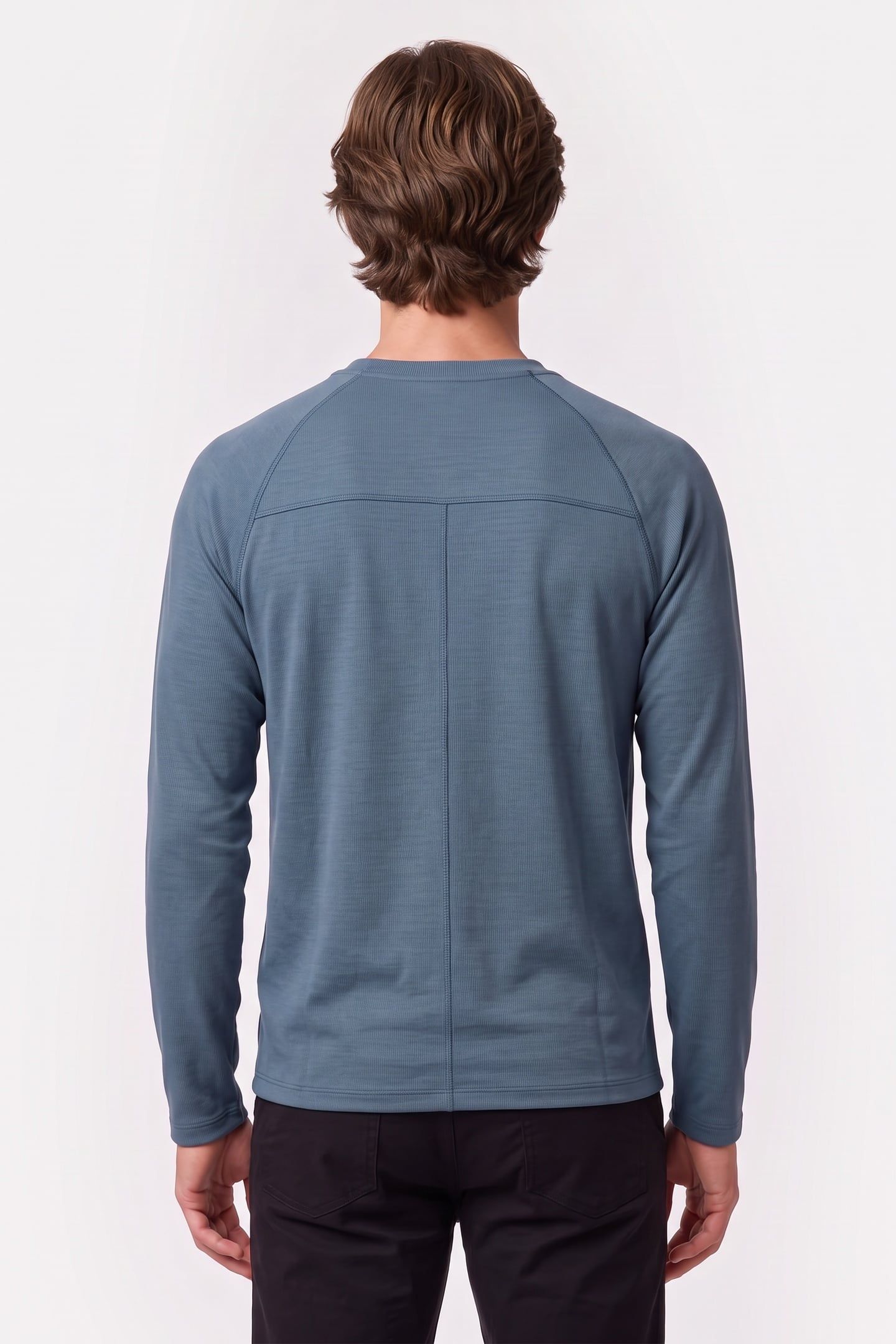DAILY EASE LONG SLEEVE ALUMINIUM BLUE 2
