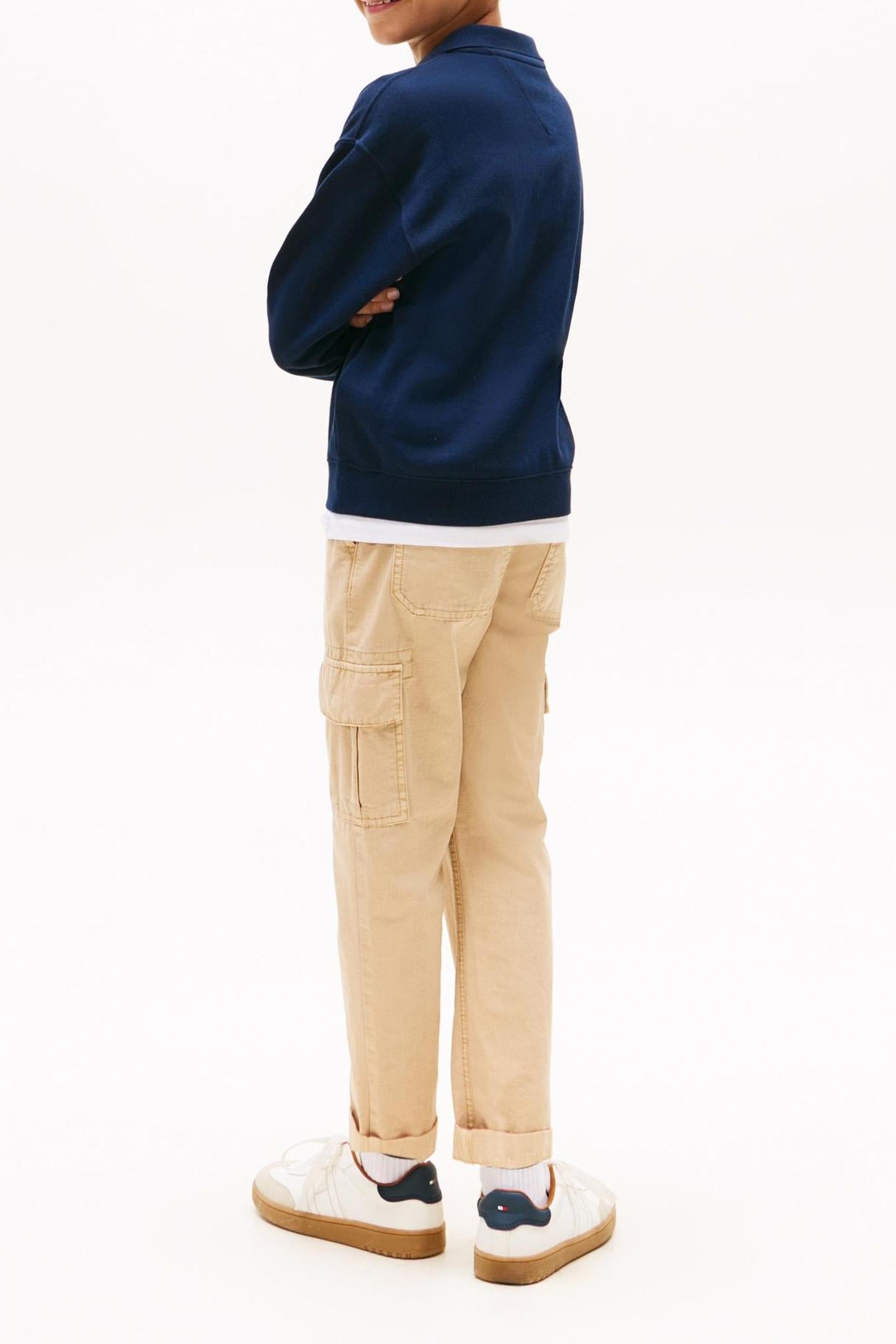 BOYS HILFIGER GRAPHIC SWEATER DARK NIGHT NAVY 2