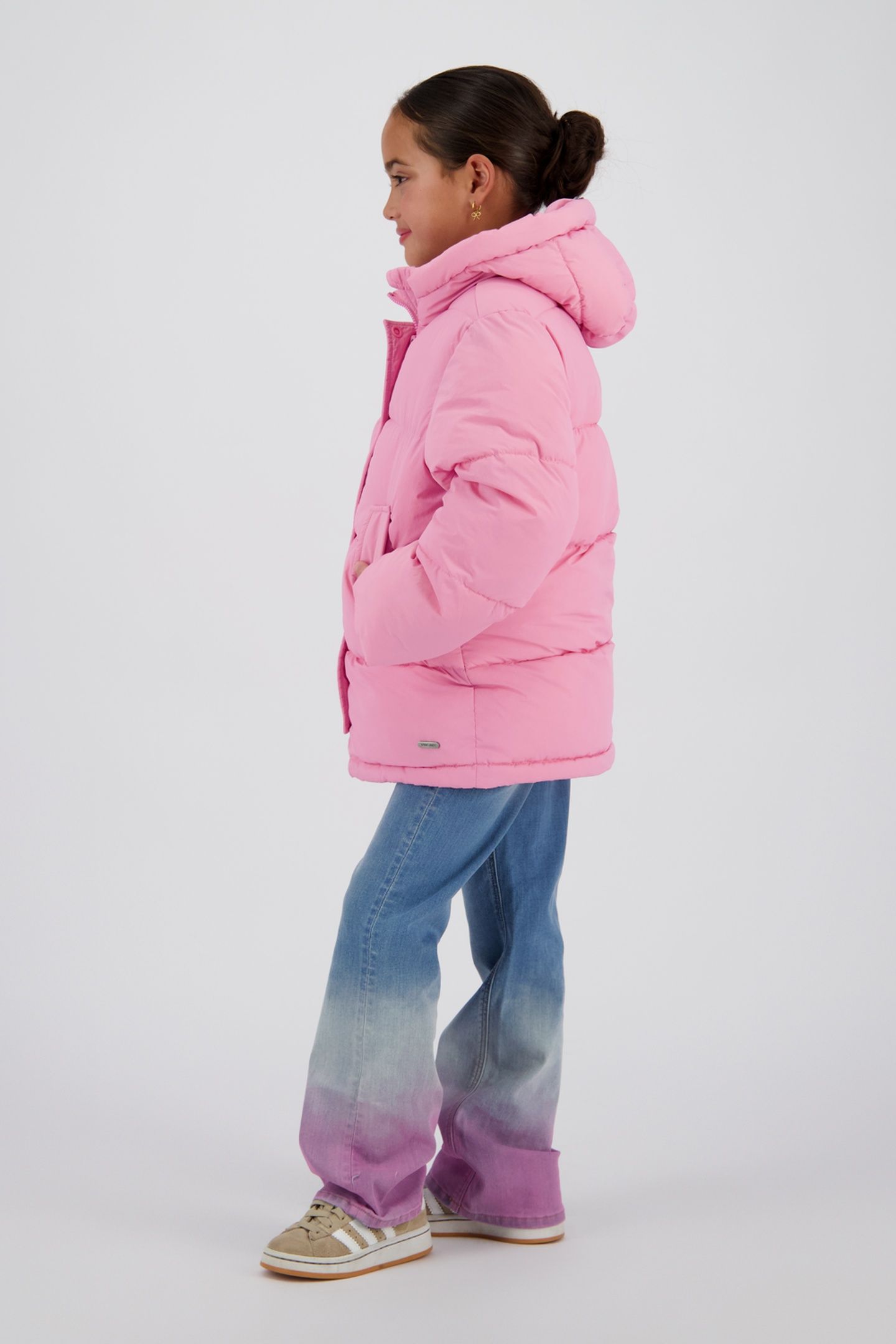 GIRLS TOSSA JACKET OUTDOOR PINK 3