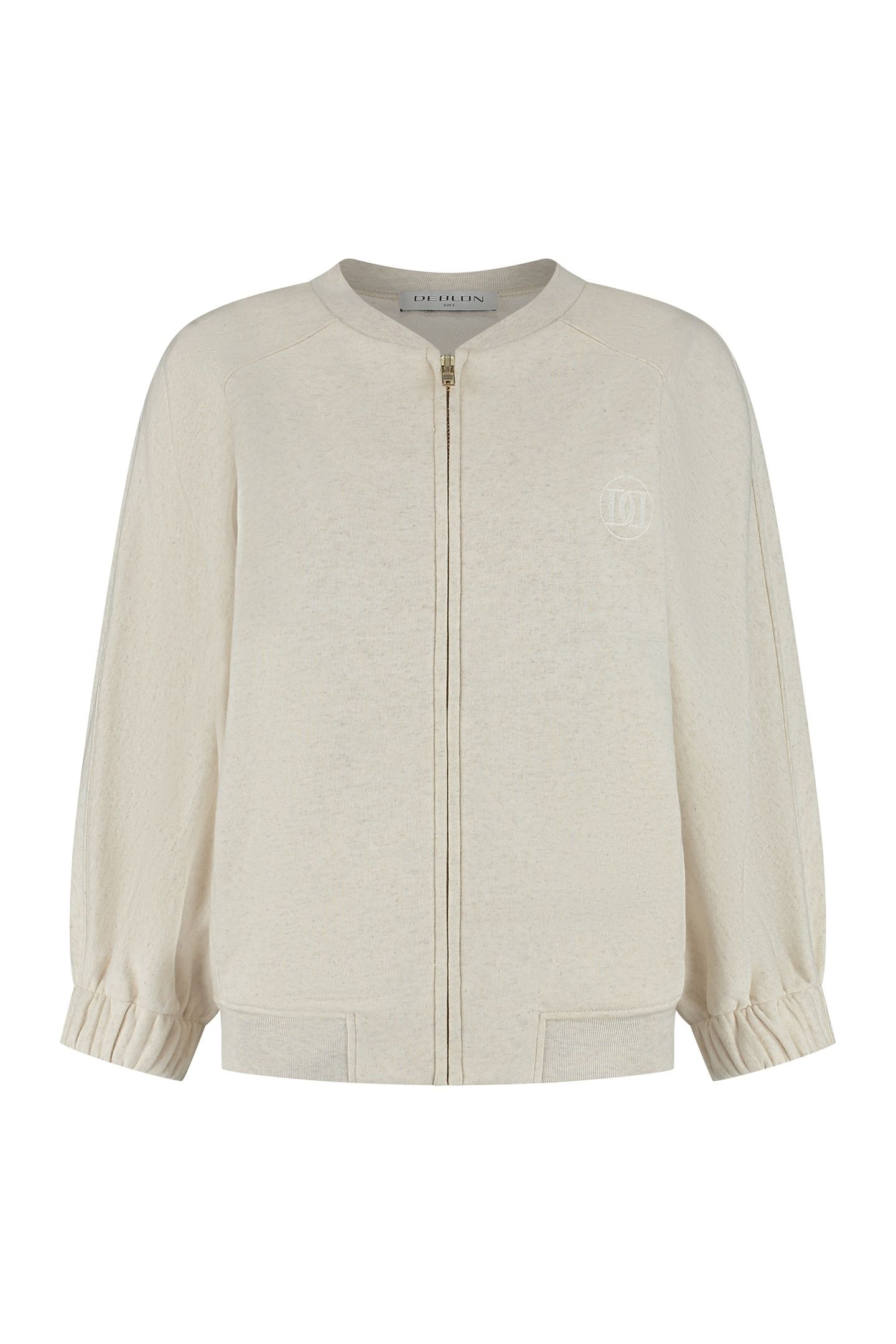 FLORA CARDIGAN SAND MELANGE 1