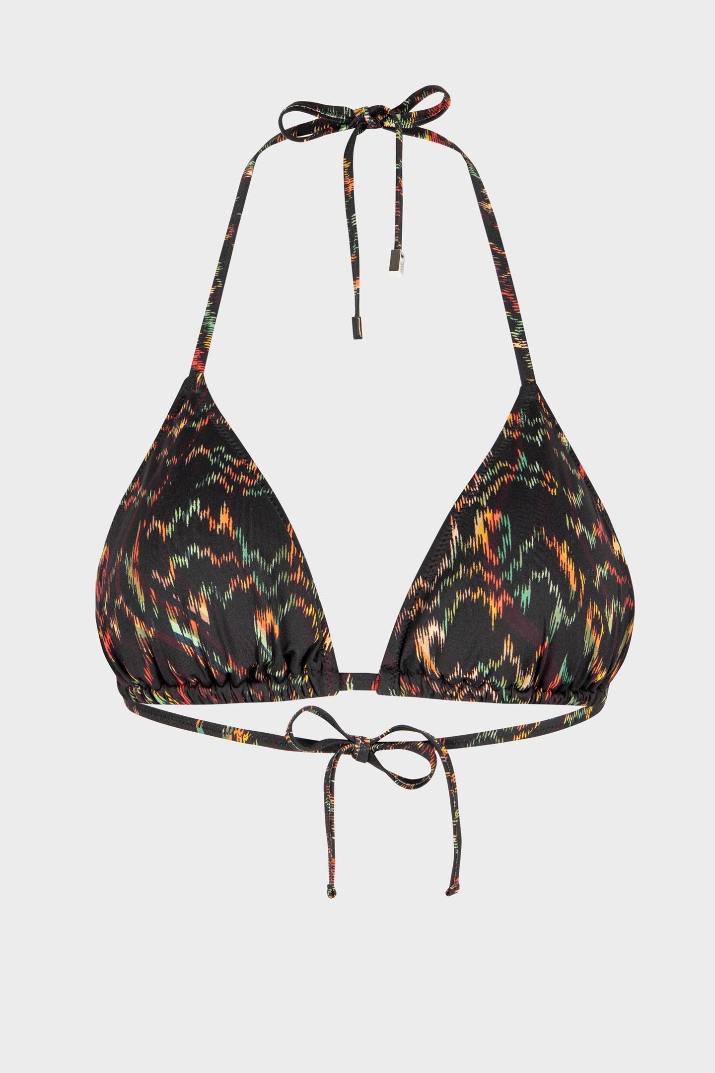 WOMEN BIKINI TOP TRIANGLE BLACK 1