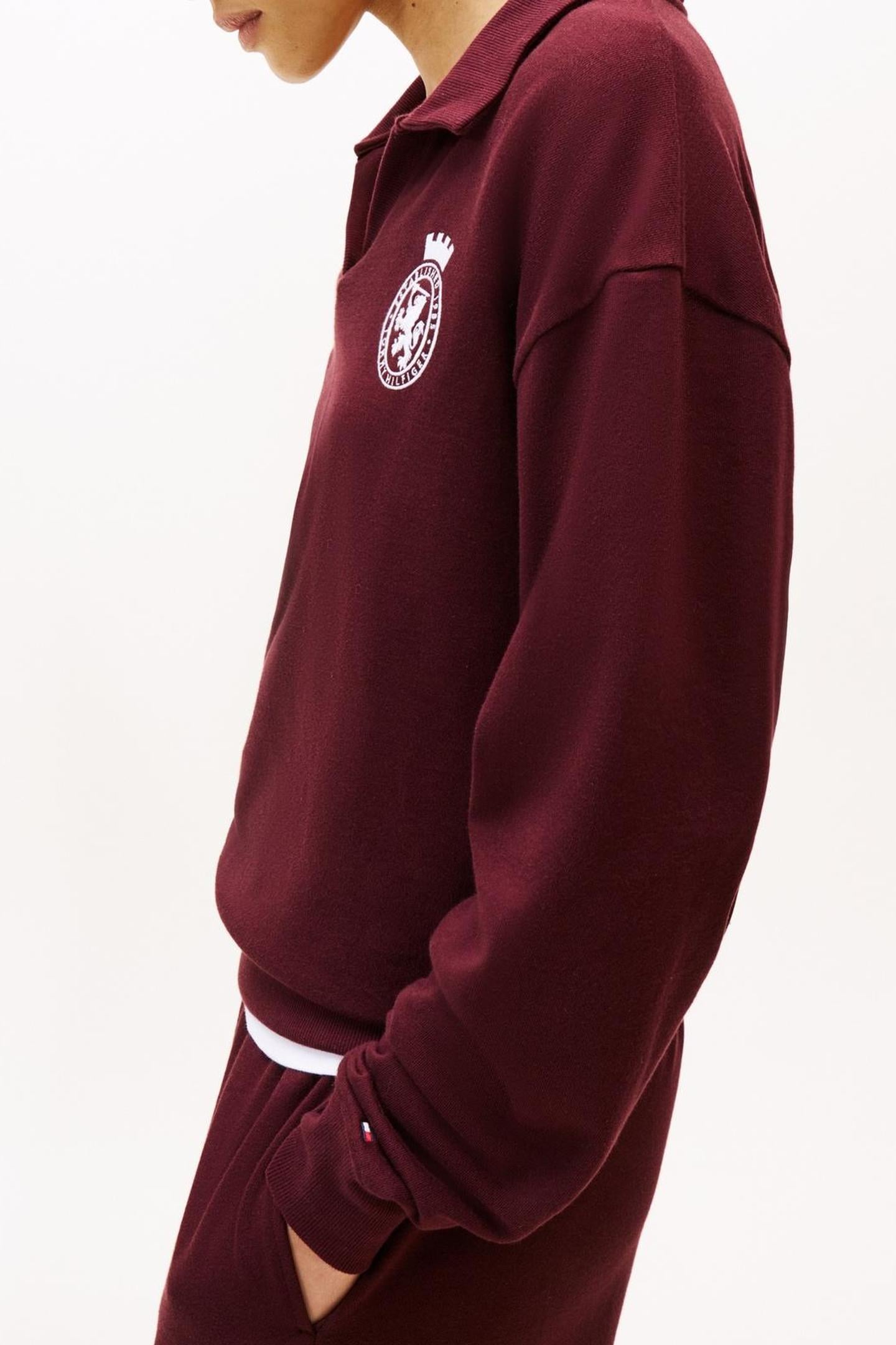 SWEATER DEEP BURGUNDY 4