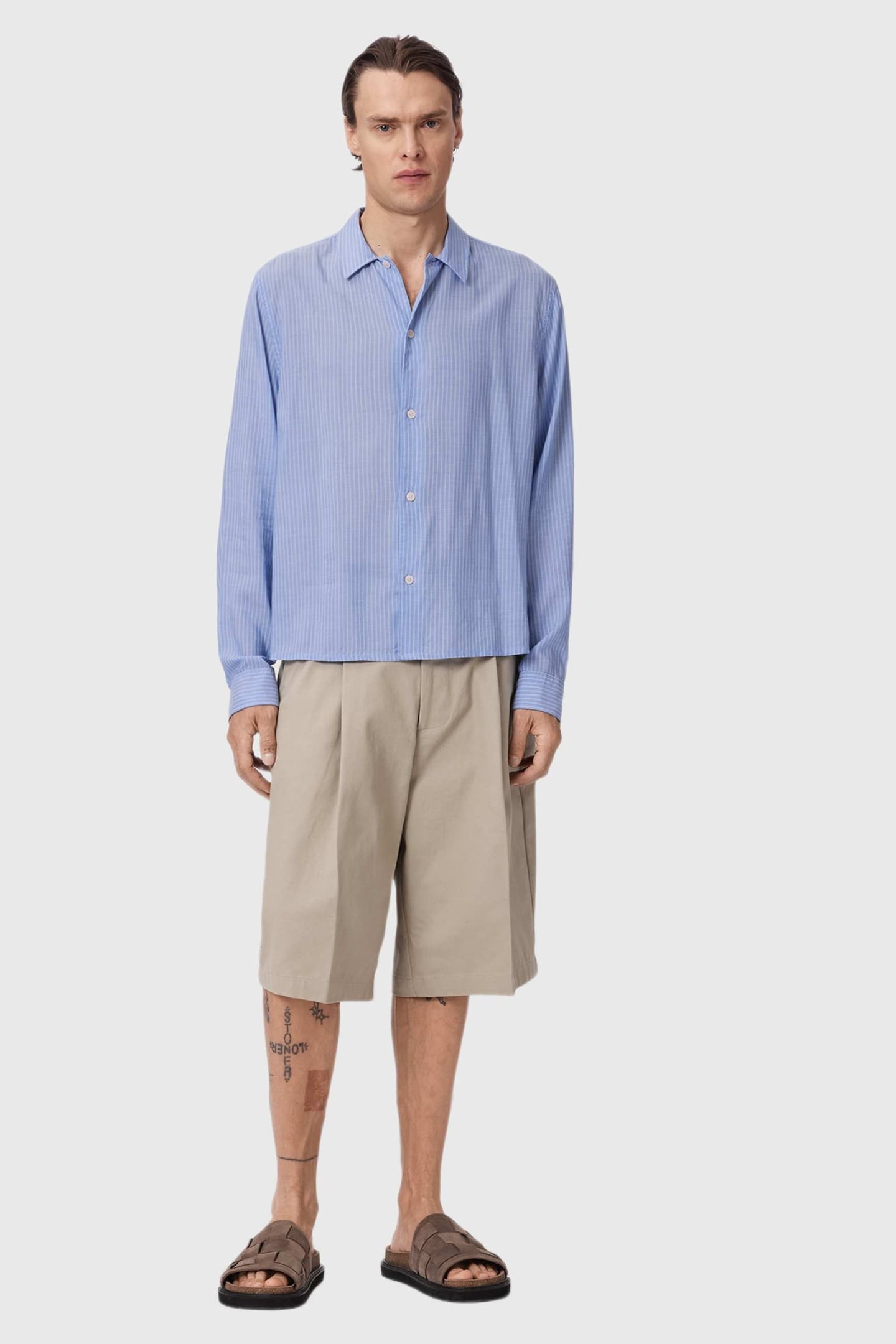 FURROW LS SHIRT AERO BLUE 1