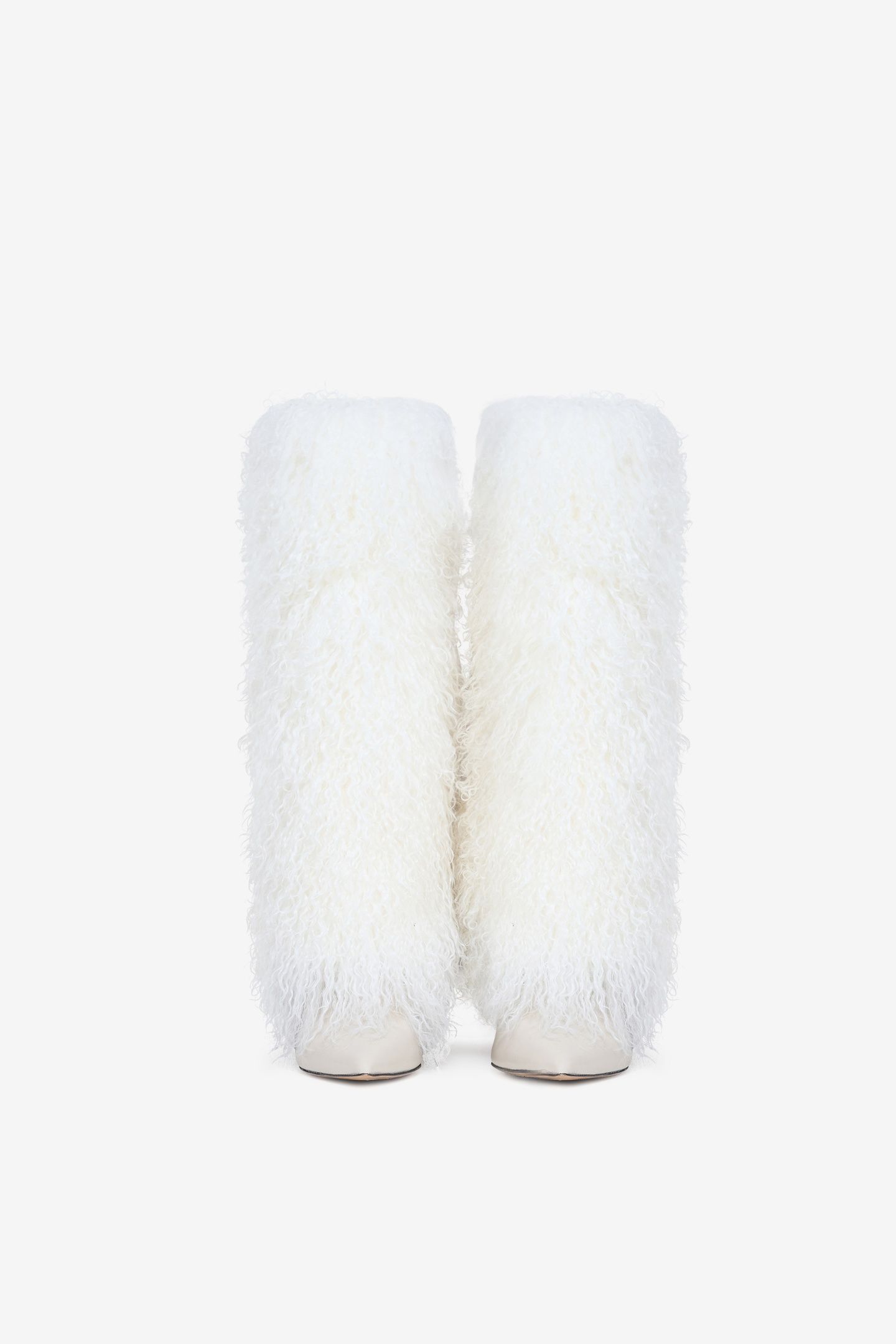 DAVYN LONG FUR BOOT ECRU 3