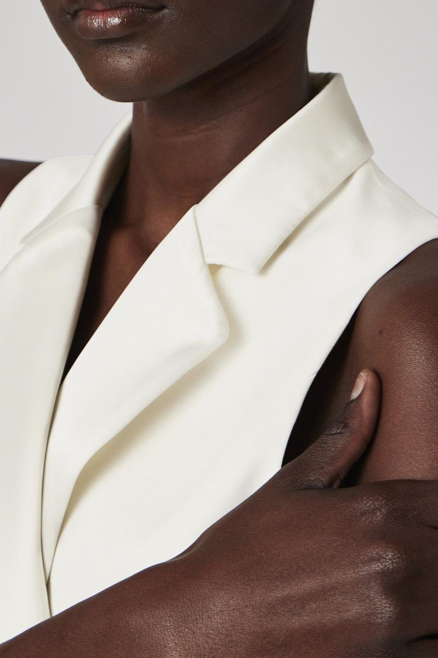 WOMENS TUX DRESS OFF WHITE 4