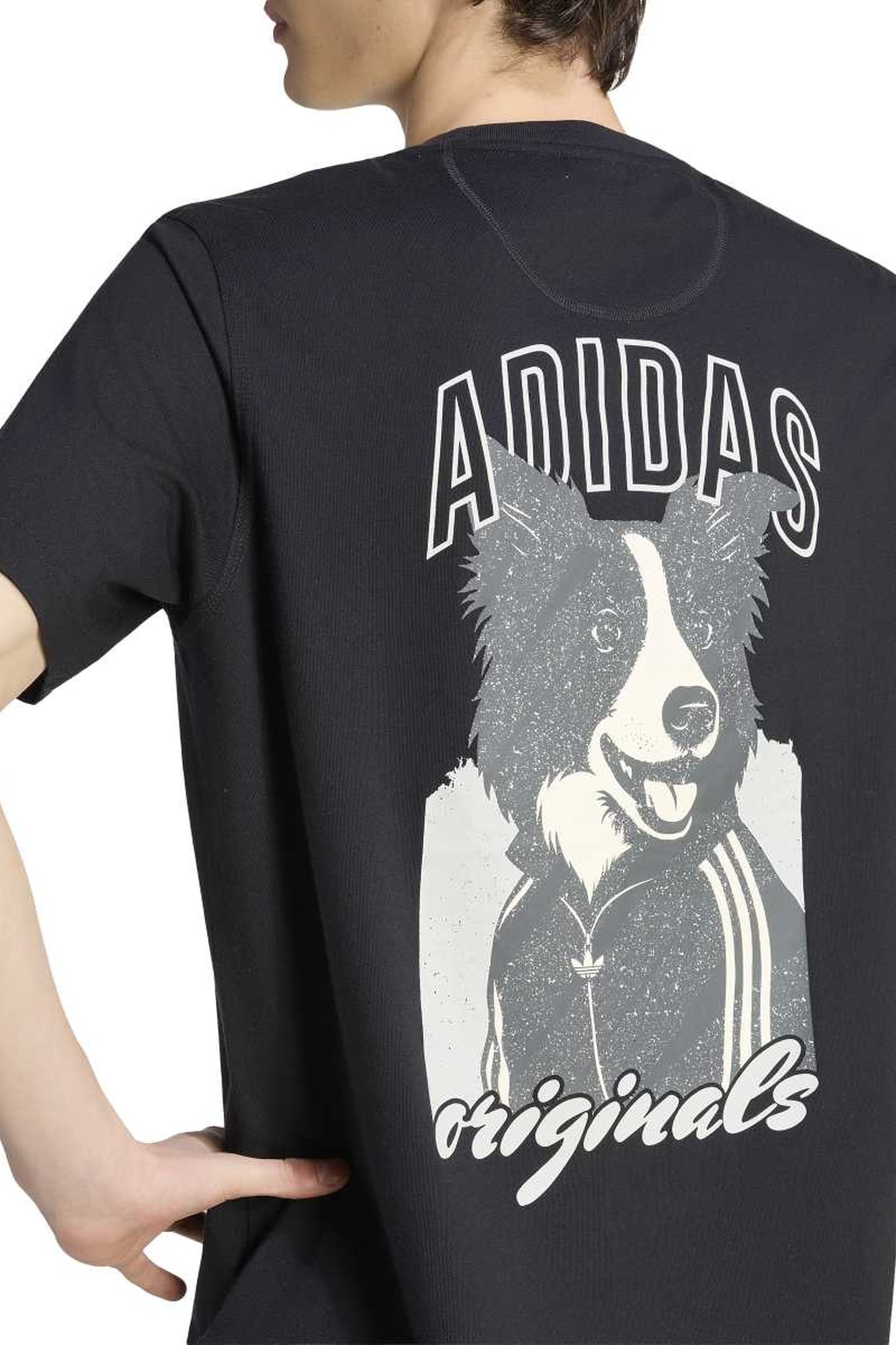 UNISEX DOG GFX TEE BLACK 6