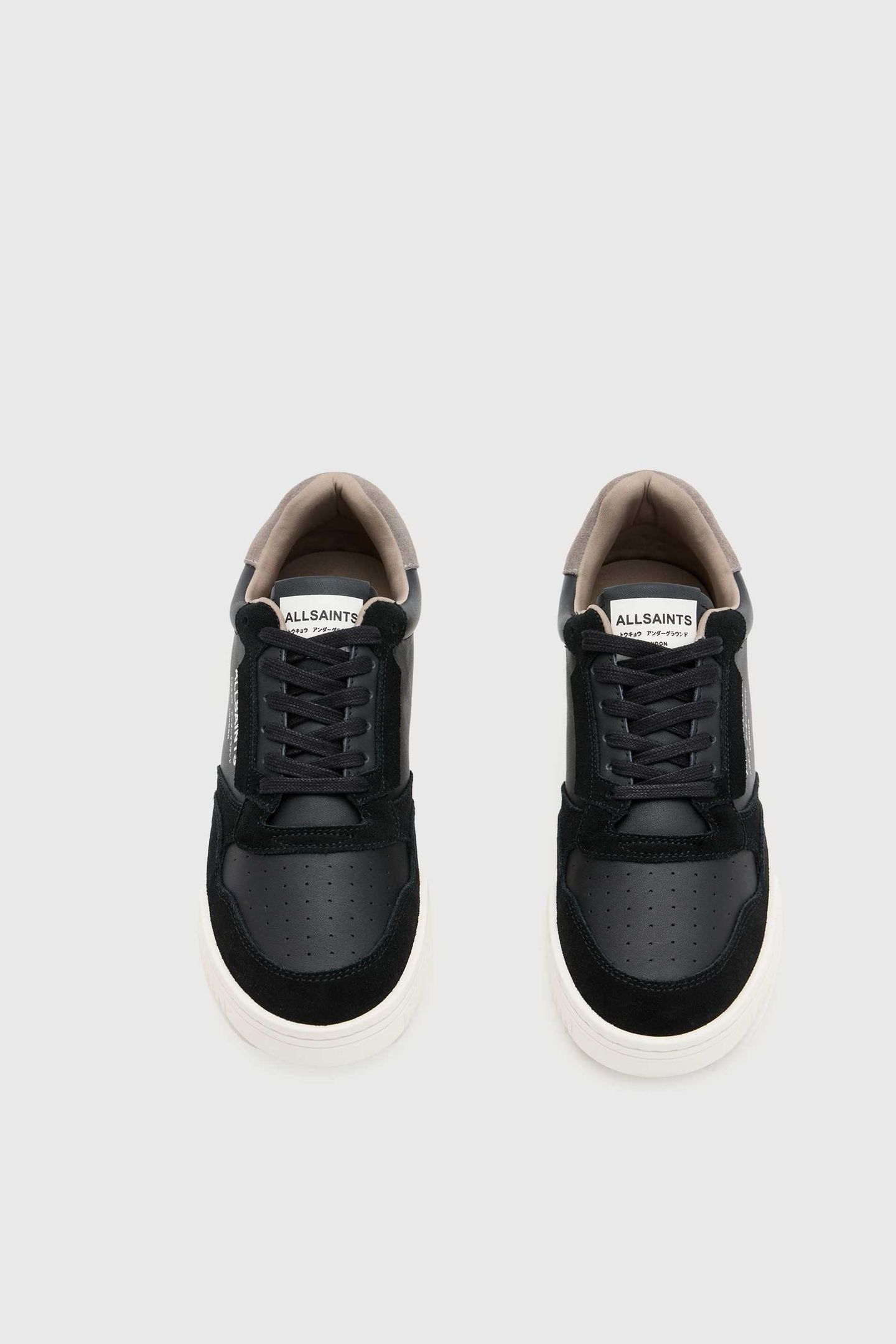 REGAN LOW TOP BLACK/GREY 4