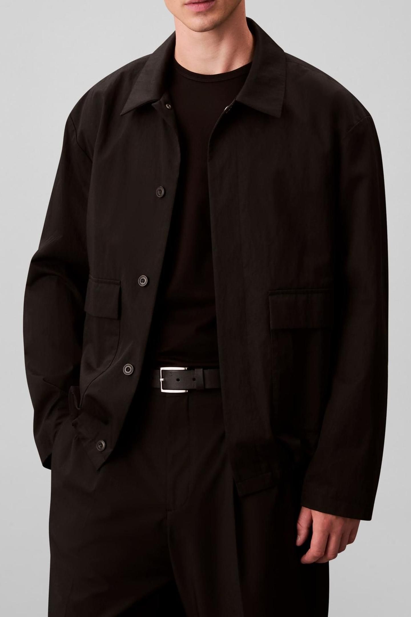LS TECH COTTON BLOUSE BLACK 1