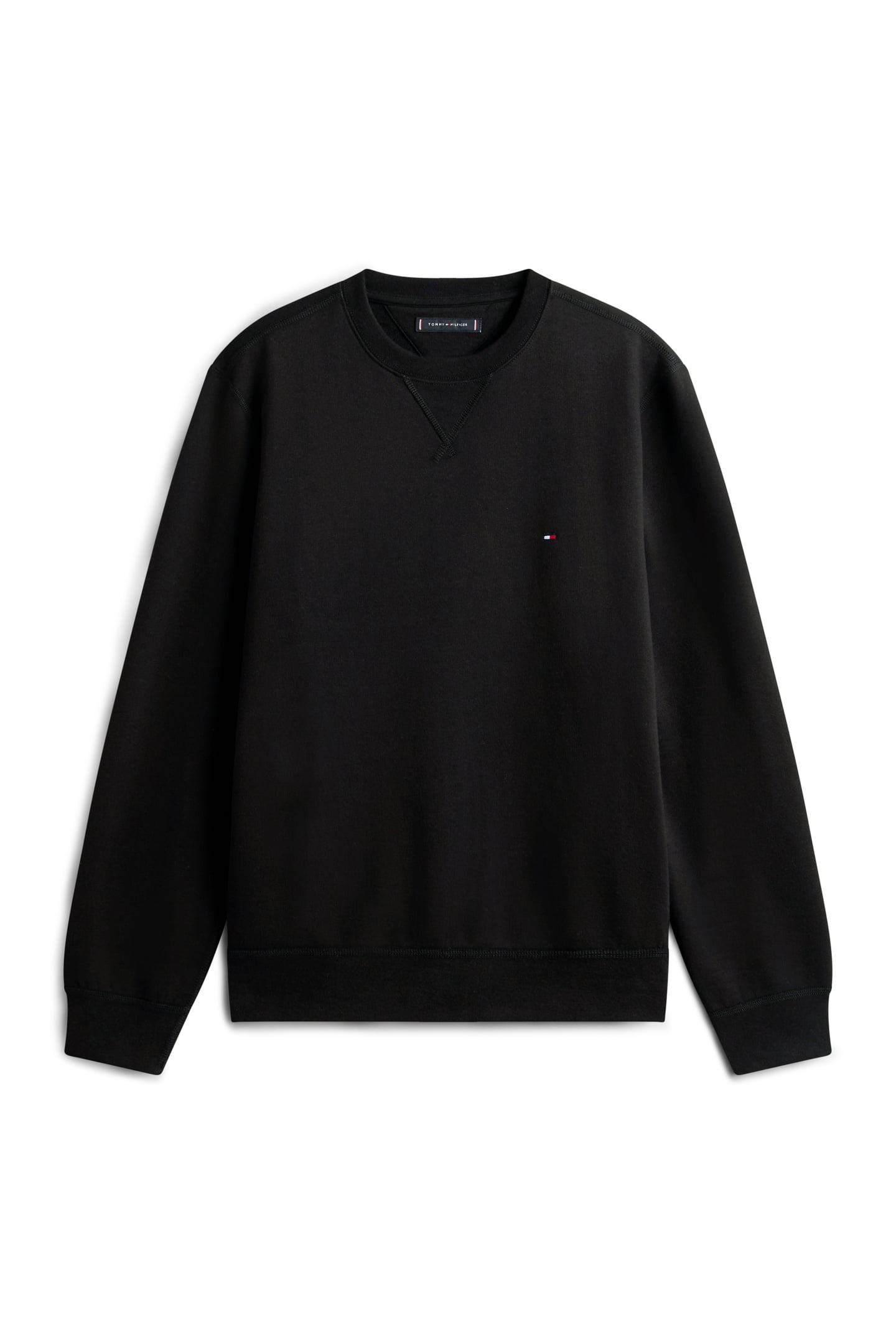 ESSENTIAL FLEECE CREW BLACK 4