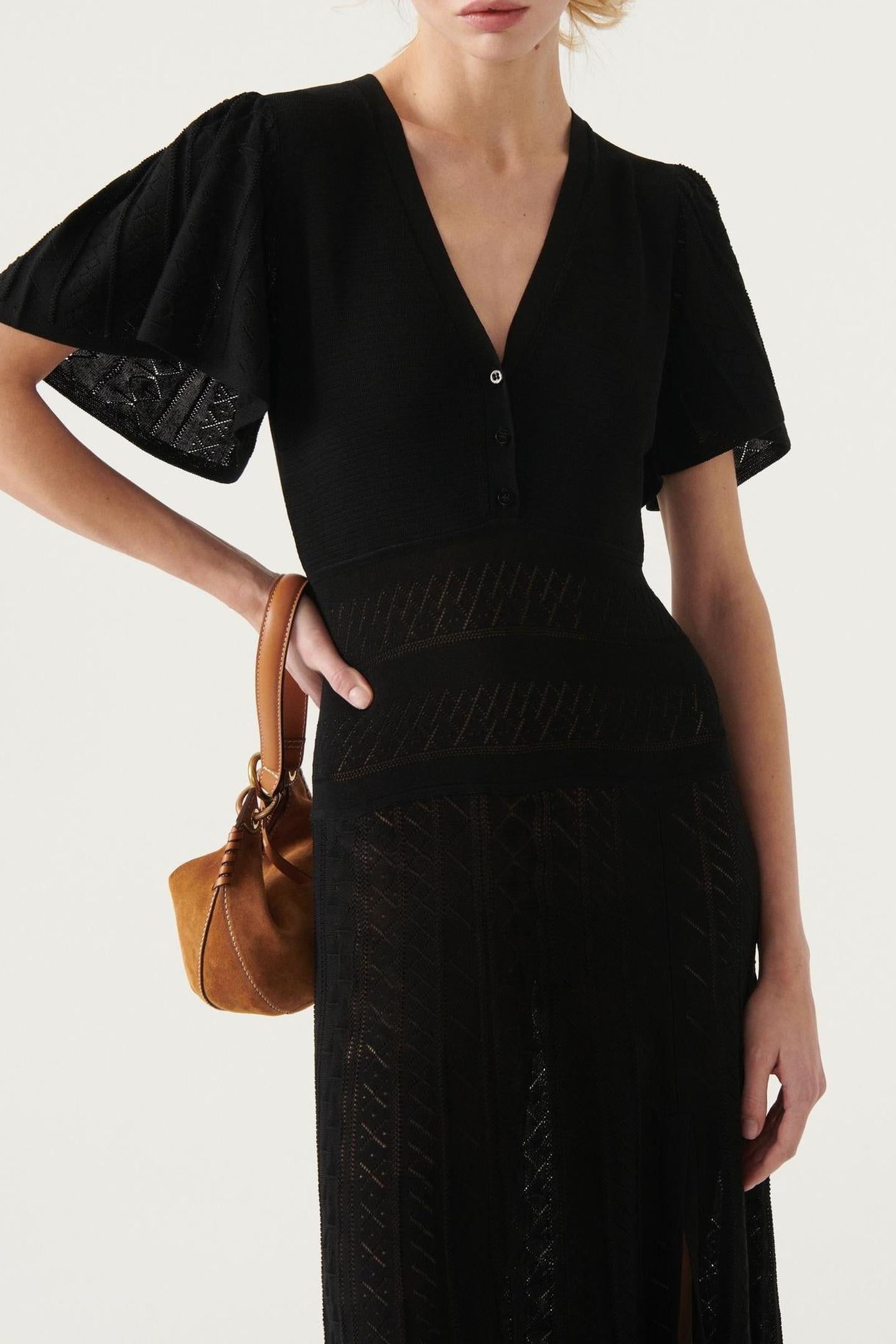 MID-LENGTH DRESS BLACK 1