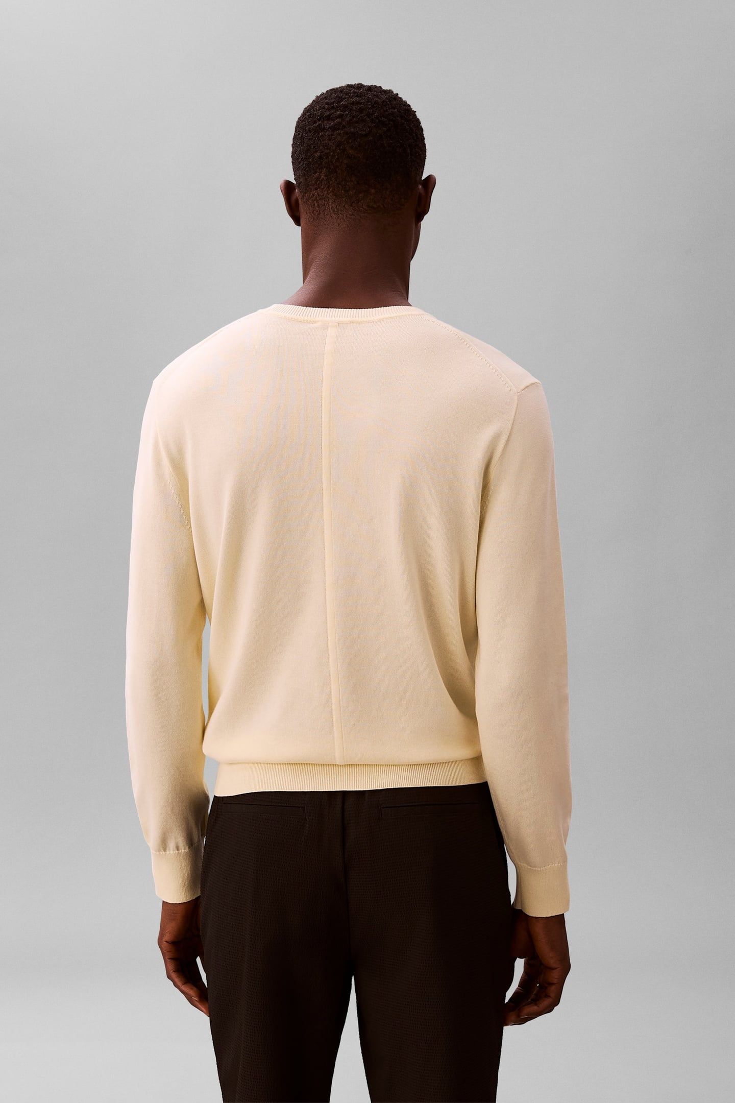 LS SUPIMA COTTON CREW PEAR SORBET 2