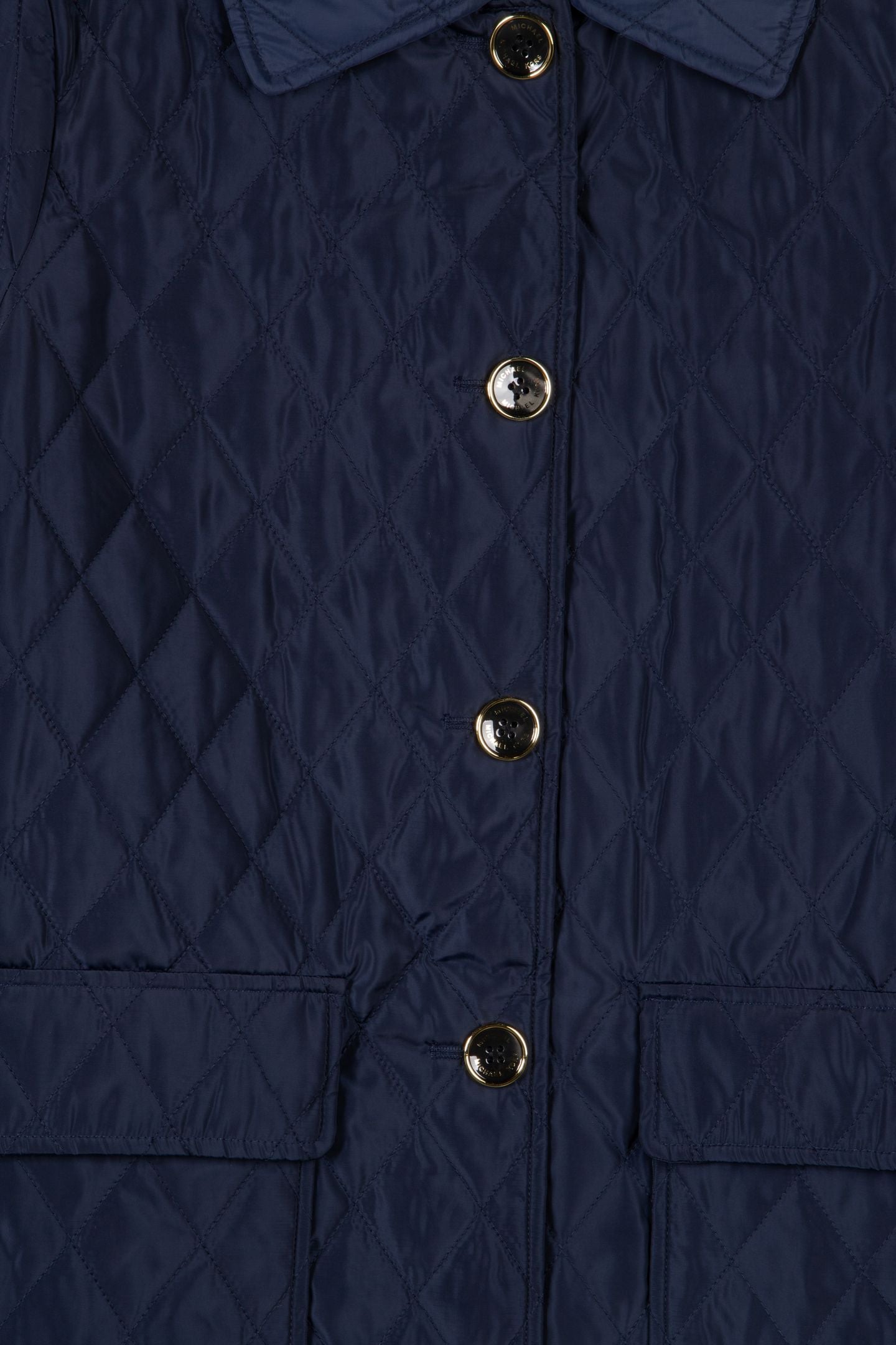 BUTTON UP QUILTED JACKET MIDNIGHT 4