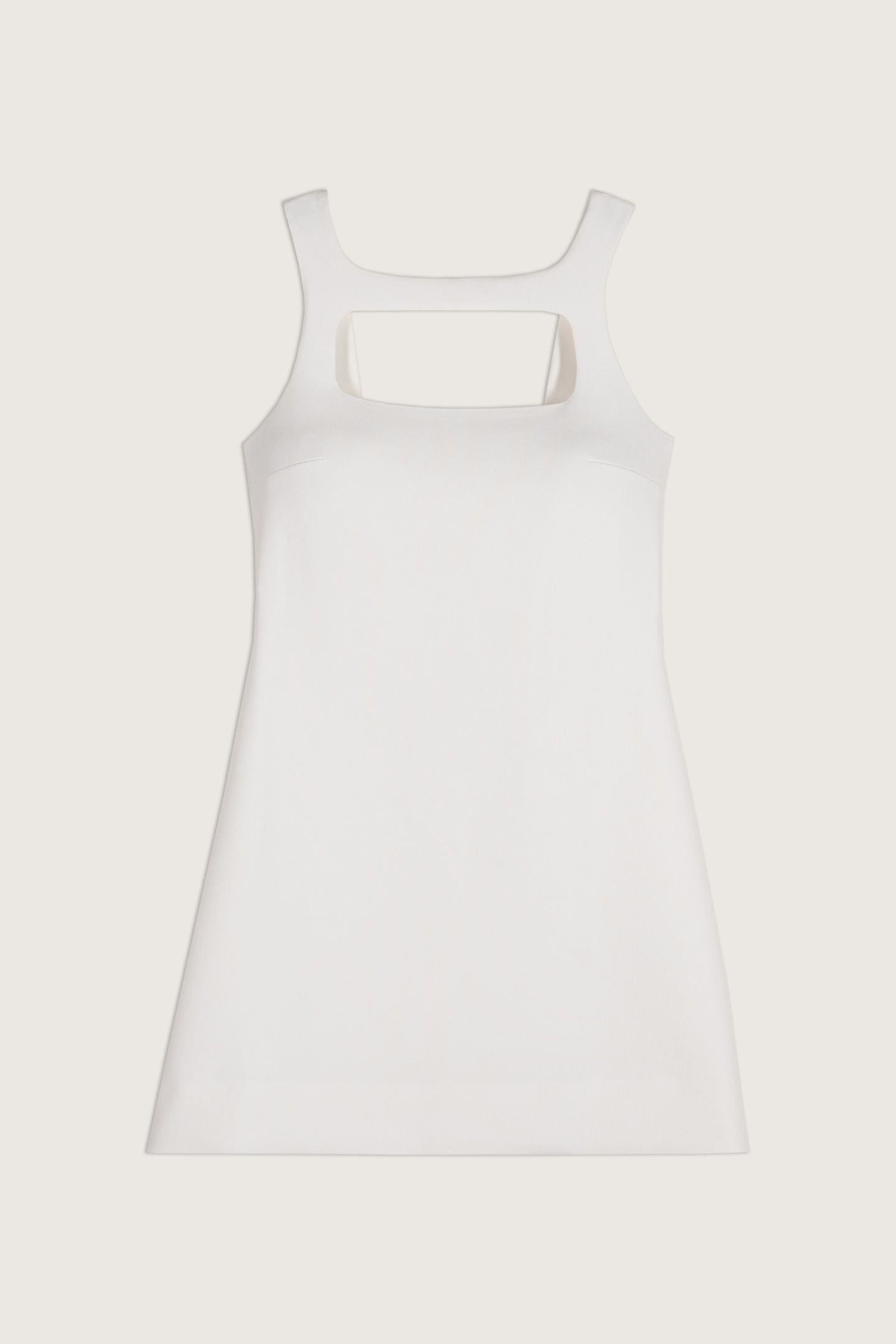 MINI DRESS BLANC 2
