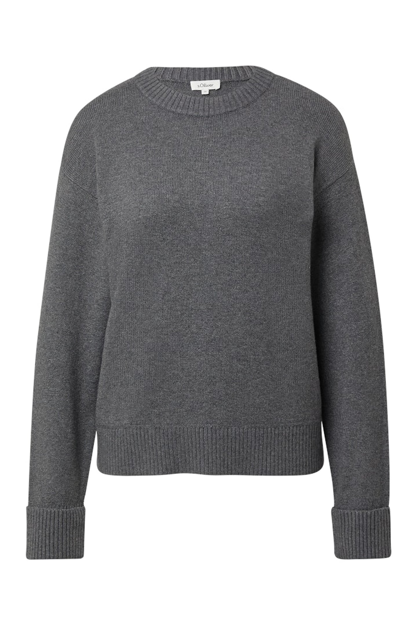 S.OLIVER PULLOVER GREY/BLACK 4