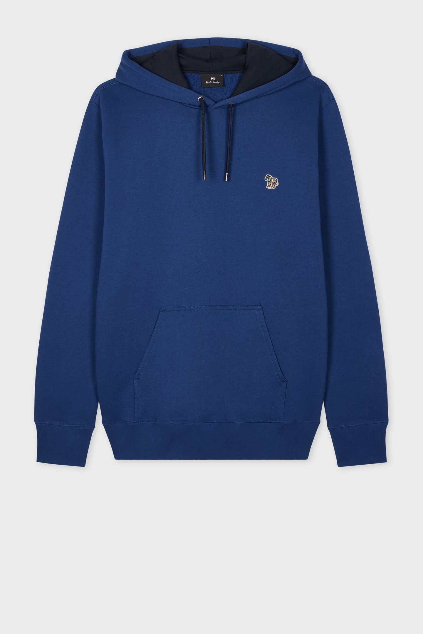 MENS REG FIT HOODY ZEBRA INKY BLUE 4