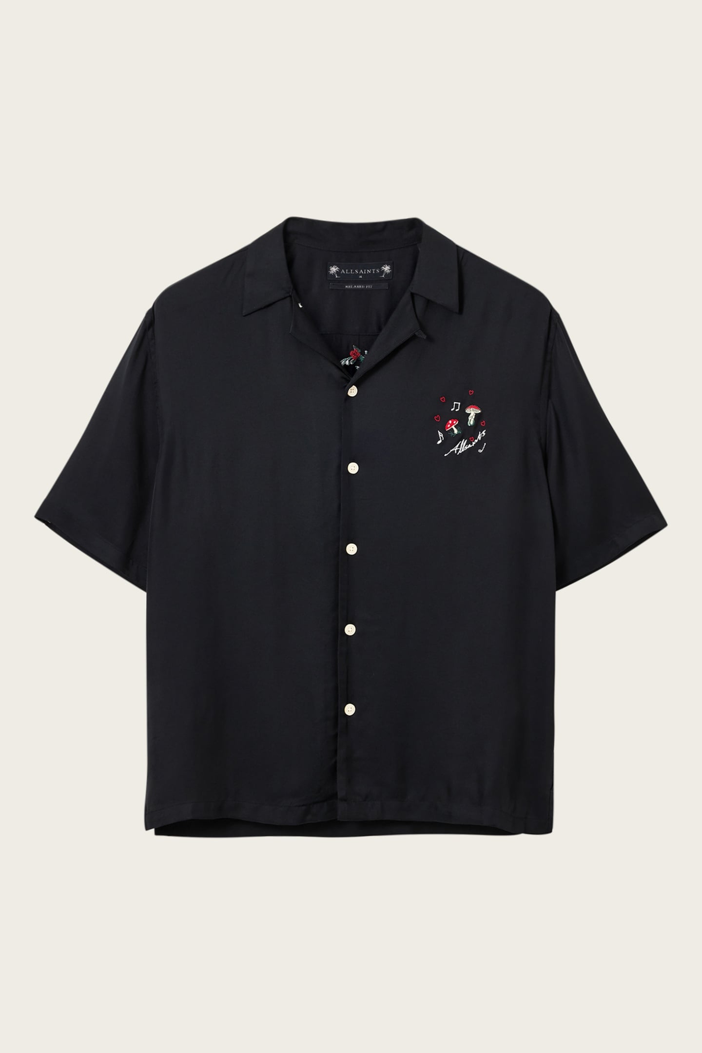 FUNGI SS SHIRT JET BLACK 4