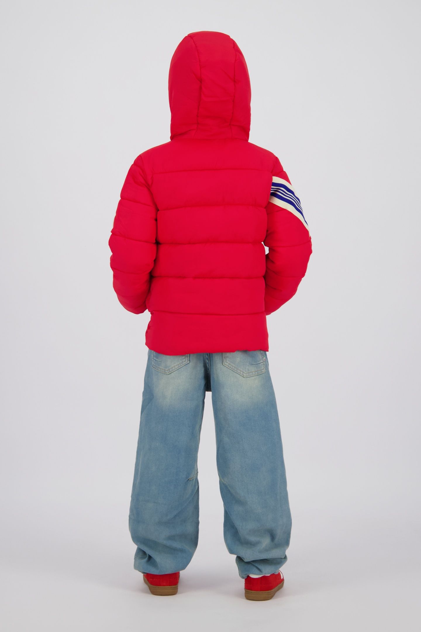 BOYS TONCO JACKET OUTDOOR FRESH RED 8