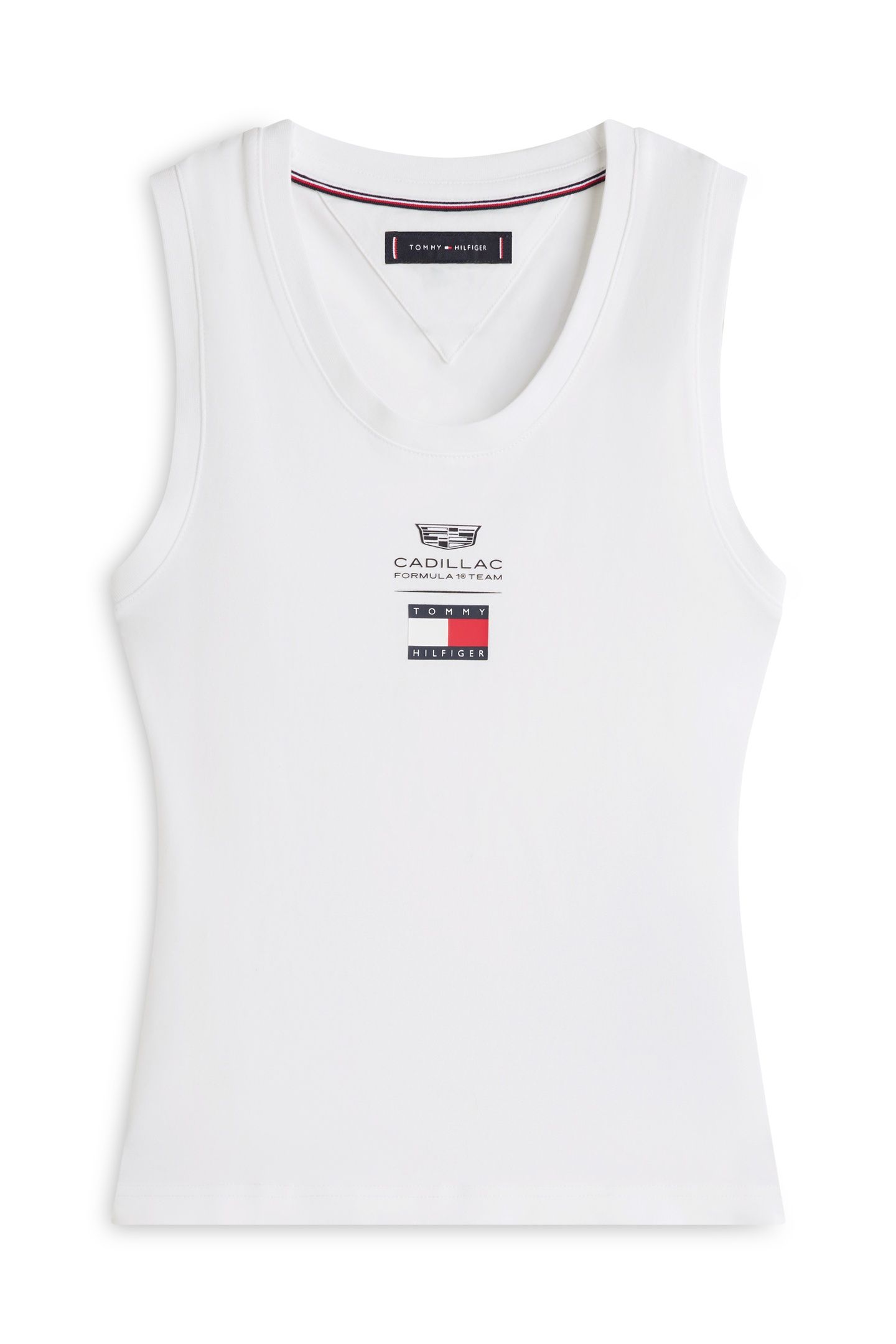 TH X CF1 LOGO TANK TOP WHITE 4