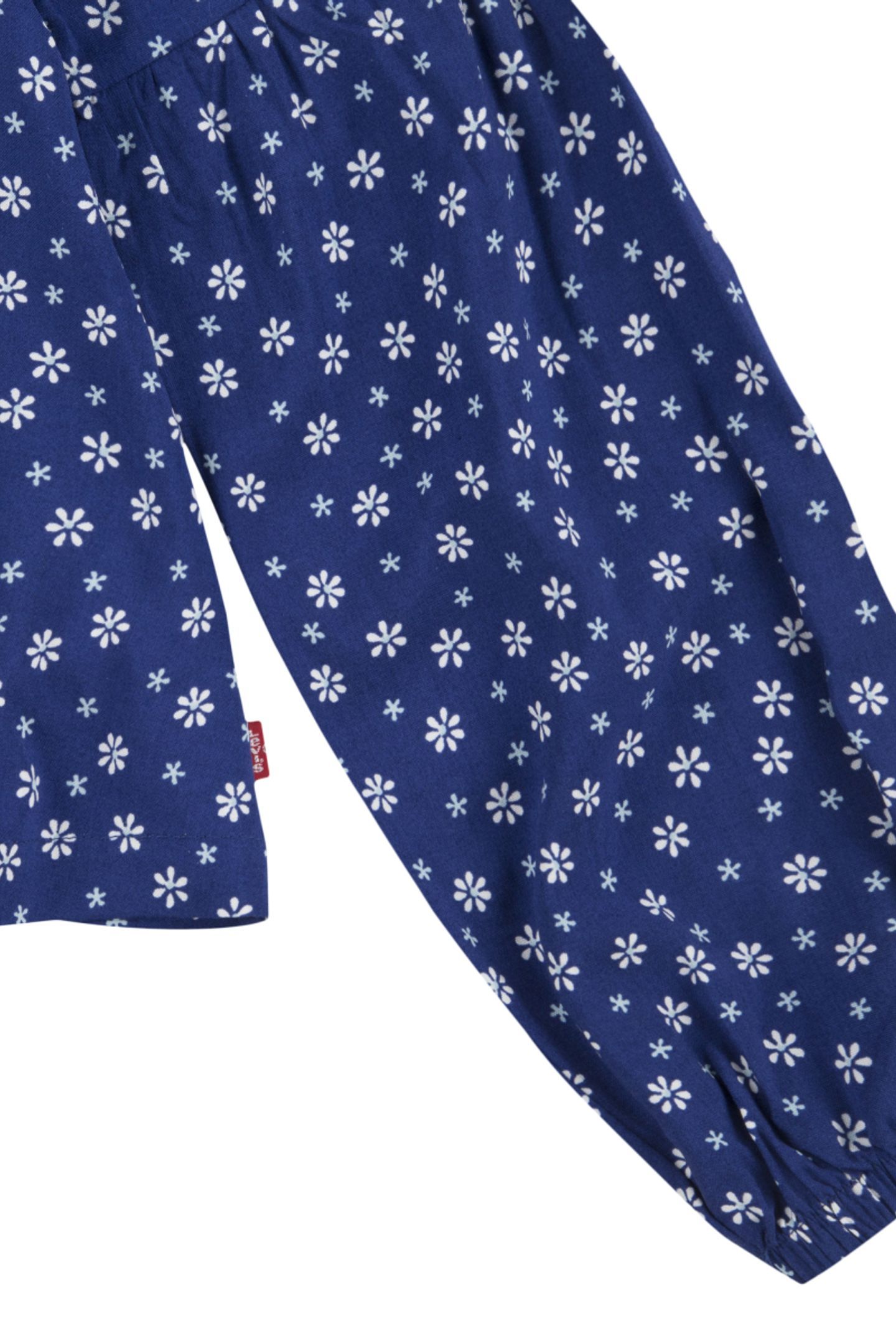 GIRLS WOVEN TOP TWILIGHT BLUE 3