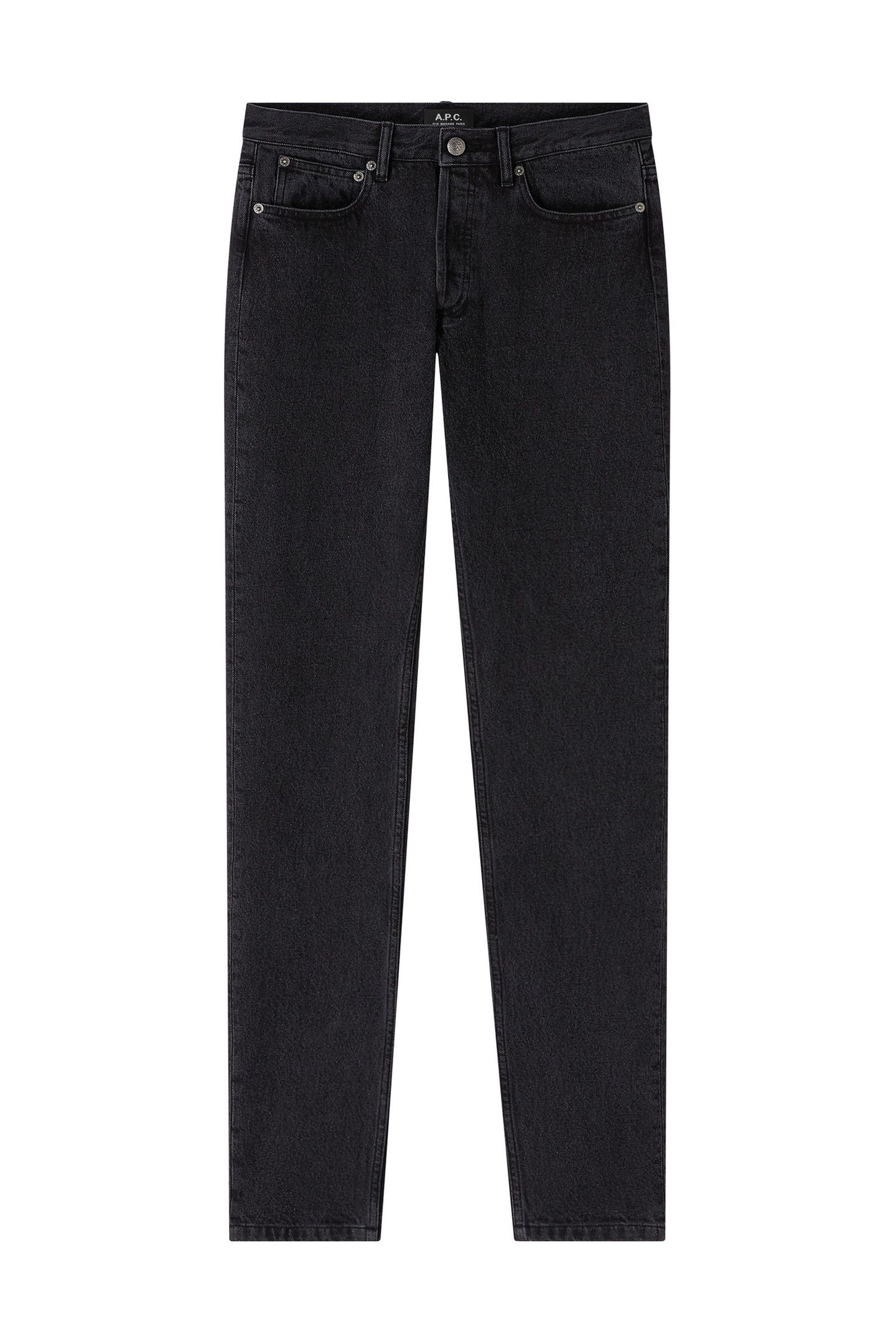 UNISEX JEANS SMALL NEW STANDARD WASHED BLACK 6