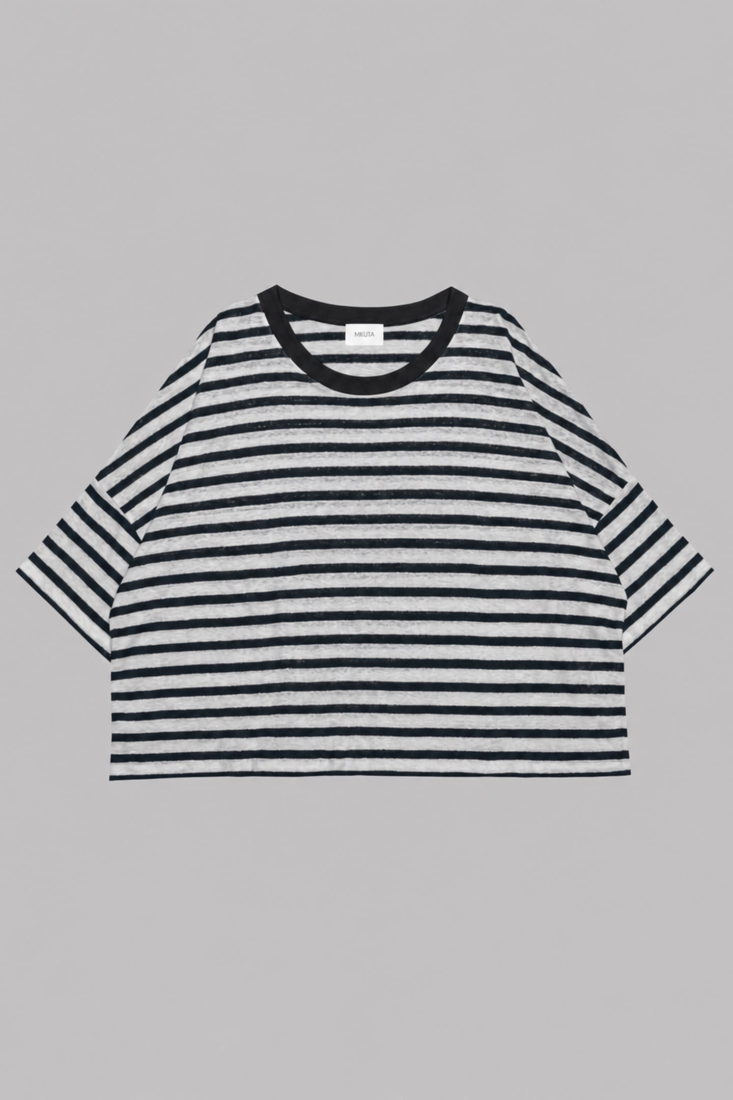 THE STRIPED LINEN T-SHIRT 2