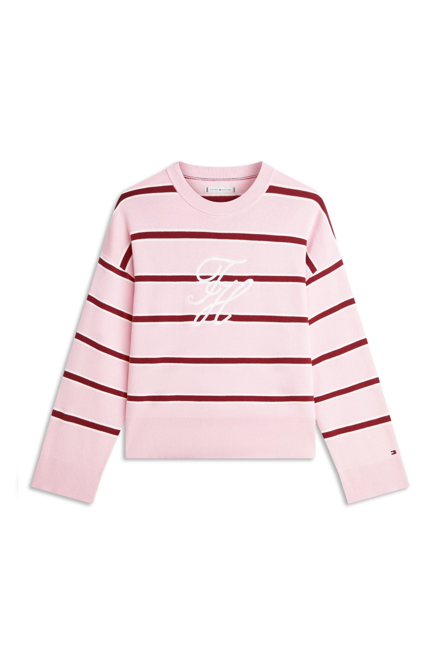 FULL NEEDLE GRAPHIC PINK/IVORY/LIBERTY RED 4