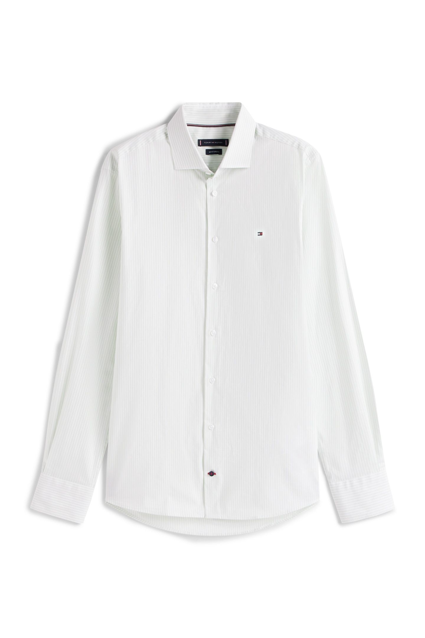 POP STRIPE SF SHIRT OPAL GREEN/OPTIC WHITE 3
