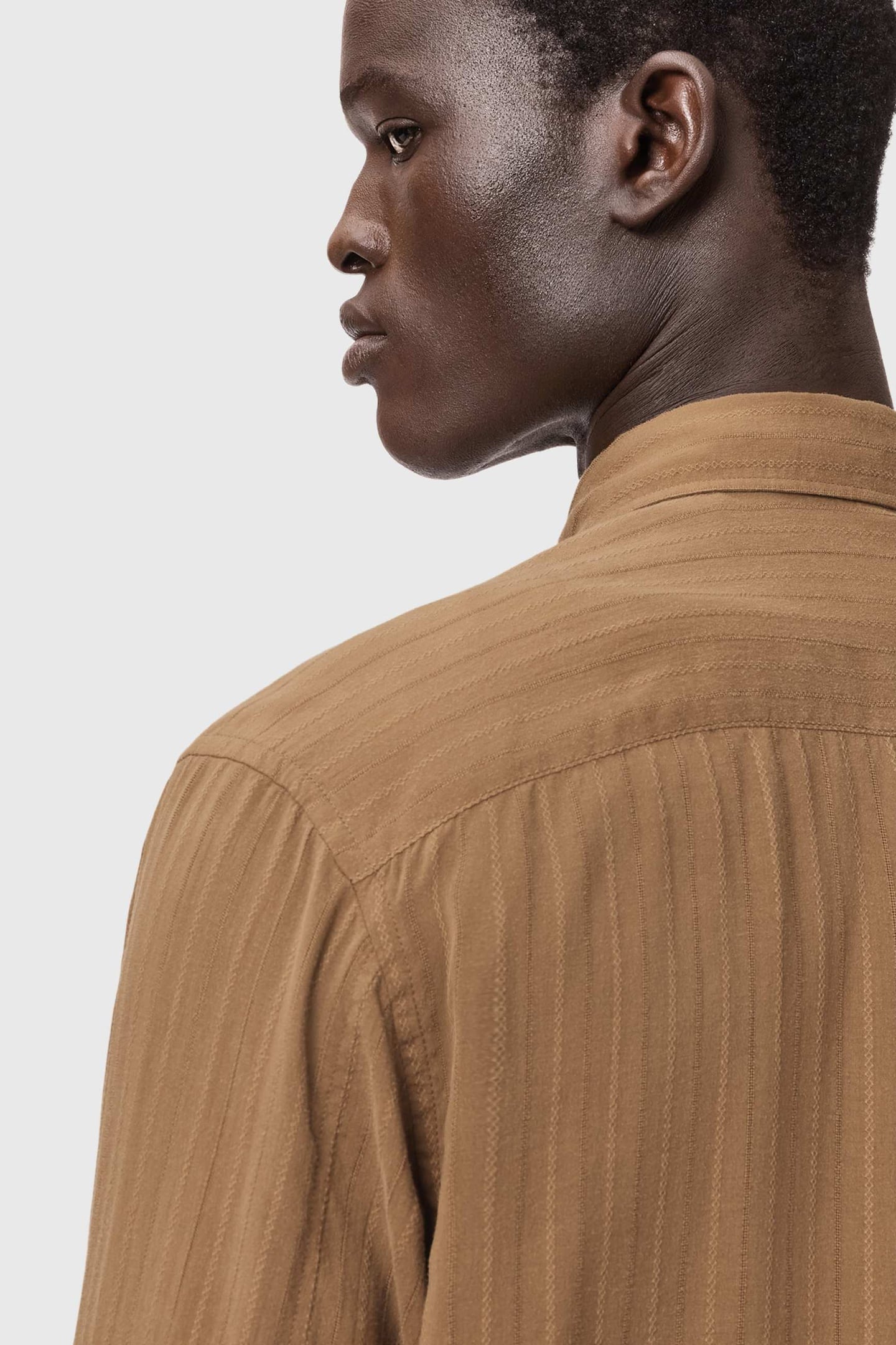 CARLYLE LS SHIRT BORG BROWN 7