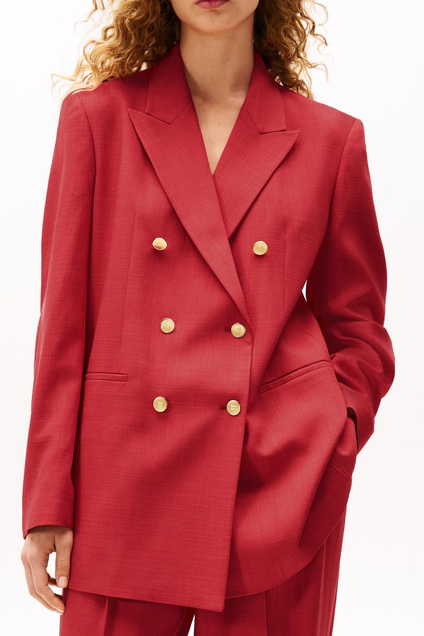 TH X SRG BLAZER MEDIUM RED 3