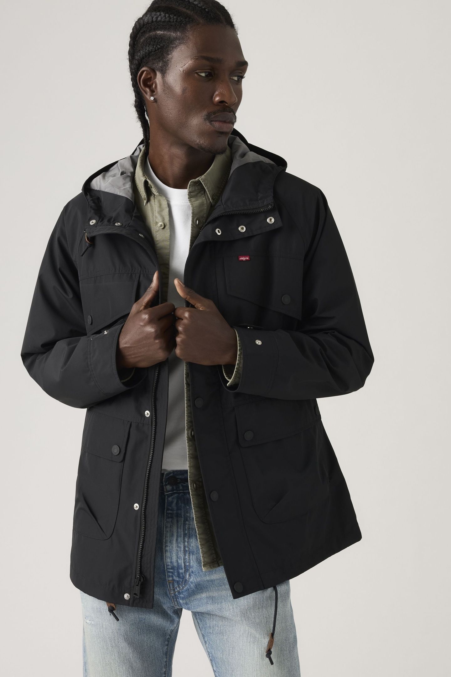 MARINA UTILITY PARKA JET BLACK 3
