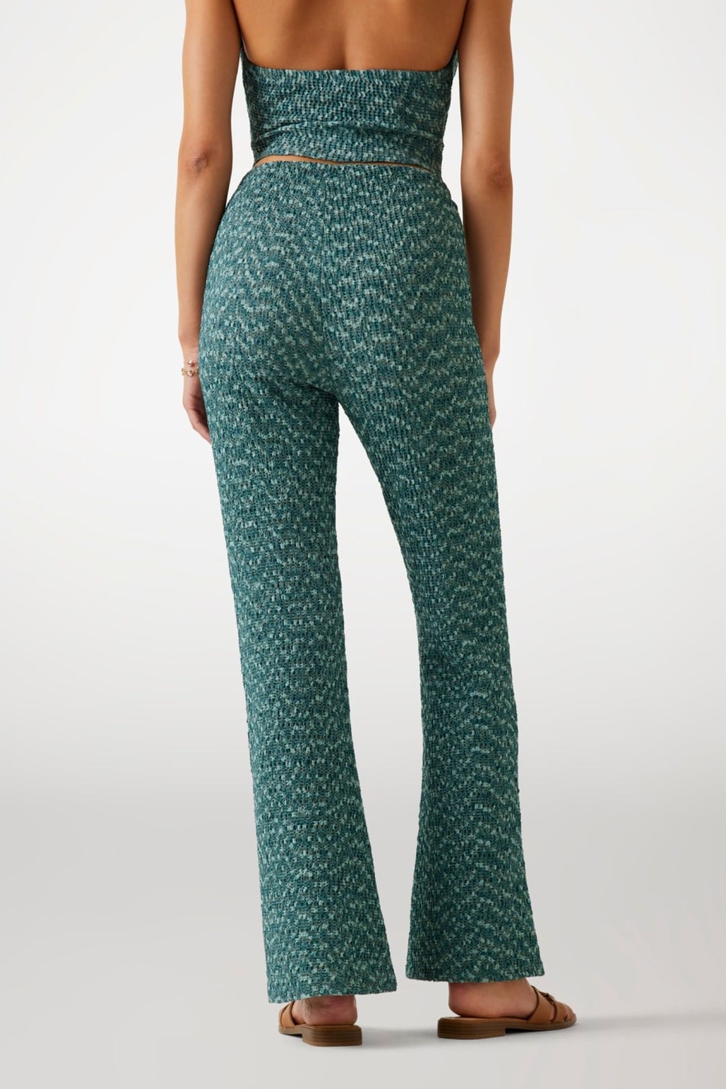 NALENY PLEATED PANT FORBIDDEN FOREST MUL 5