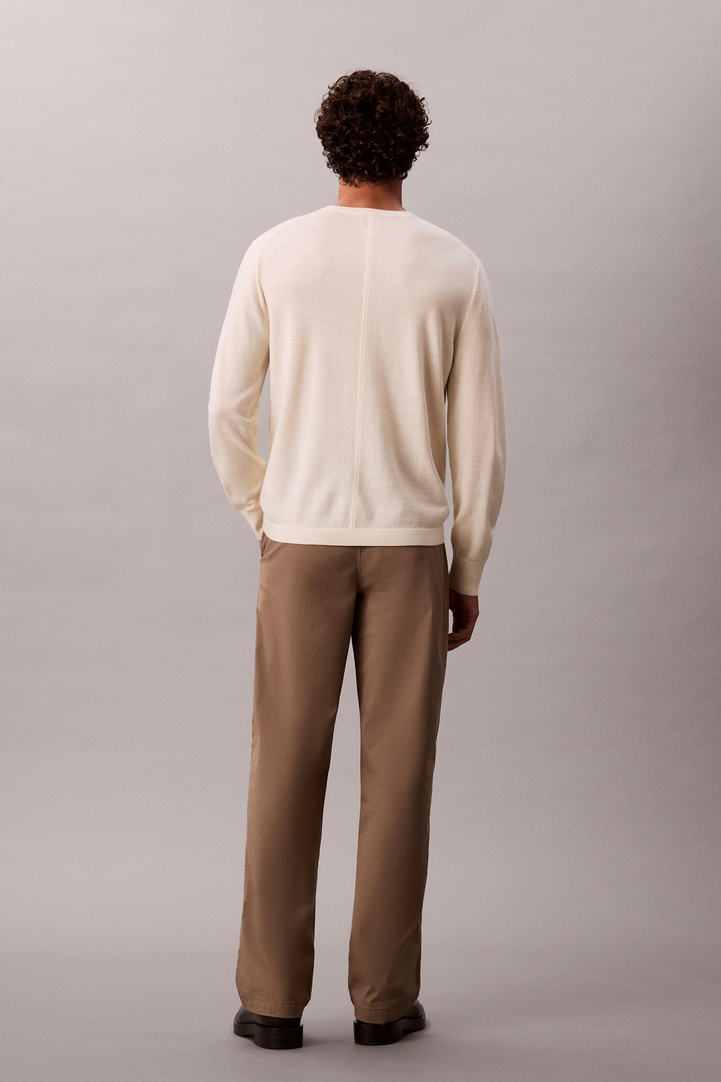 90S STRAIGHT TWILL COTTON TAUPE TONE 2