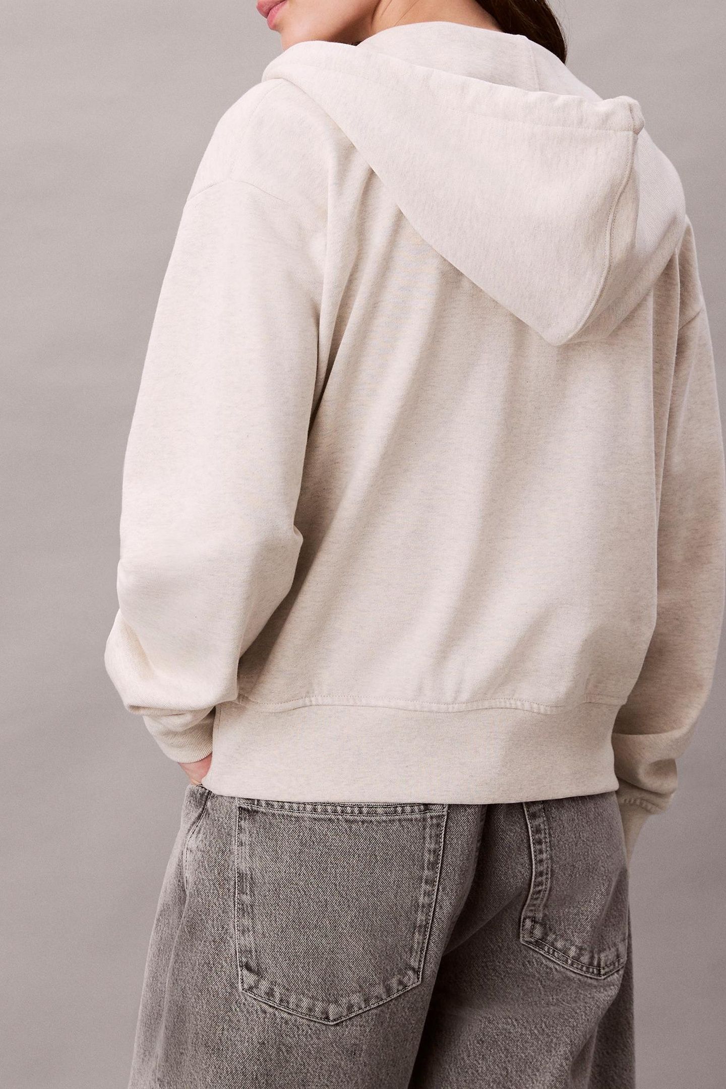 MONOLOGO FRENCH TERRY BA01 GREY HEATHER 2