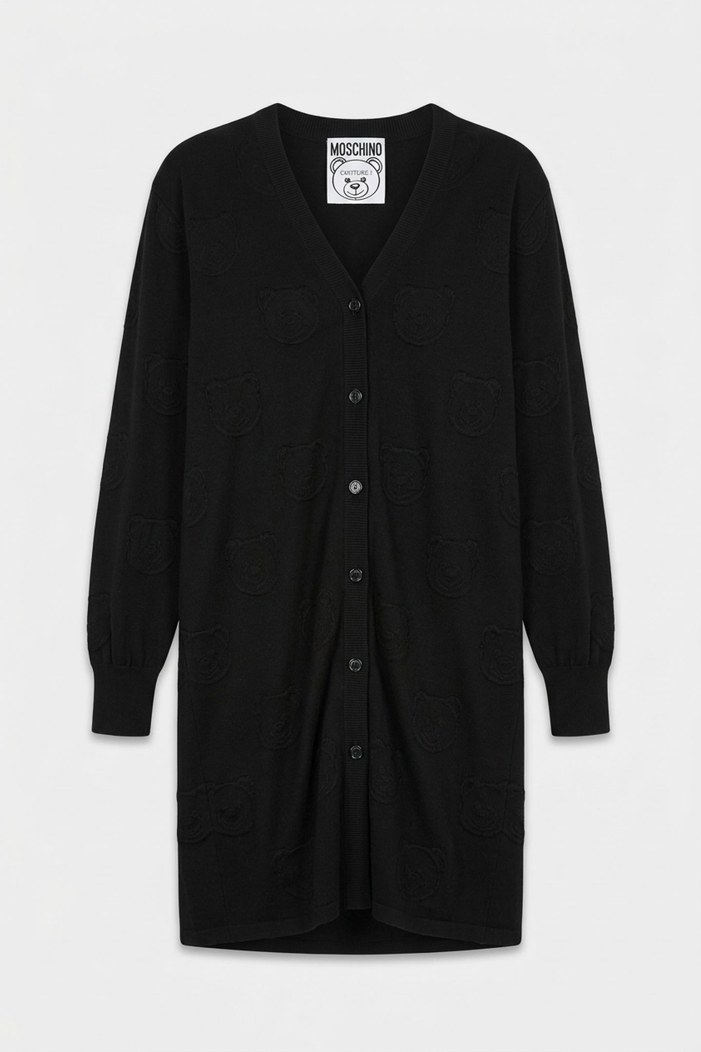 KNITTED JACKET BLACK 3
