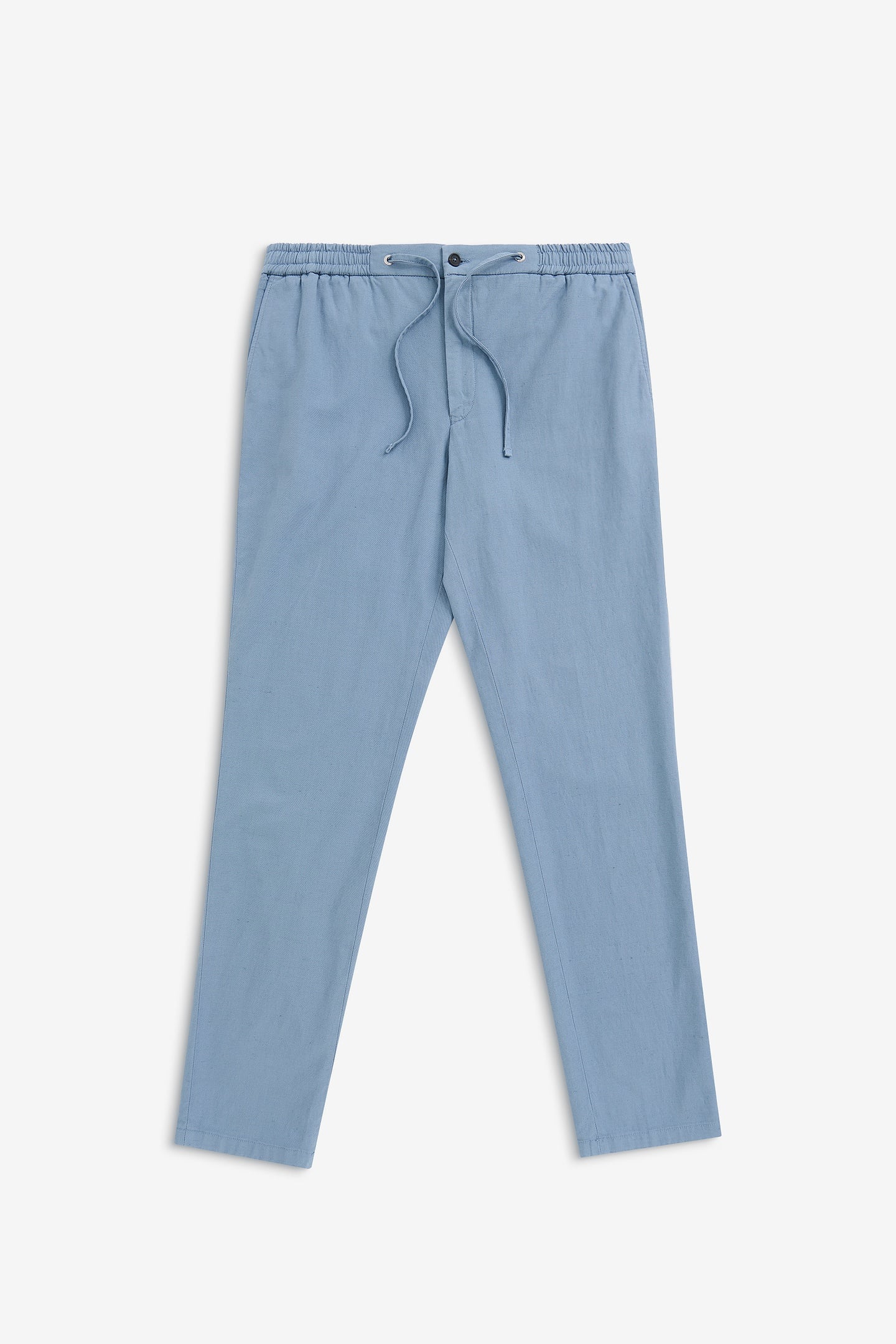 MONTREAL COTTON-LINEN STRETCH DENIM BLUE 2