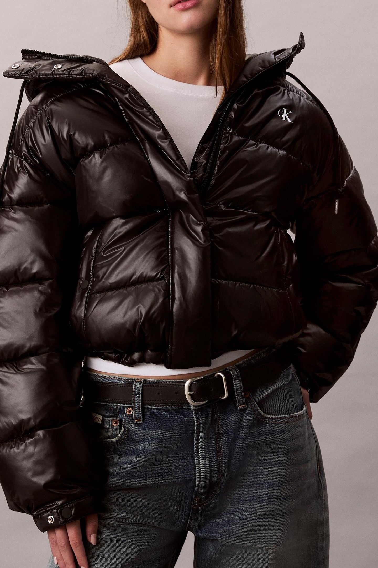 SHINE PUFFER JACKET BLACK 1
