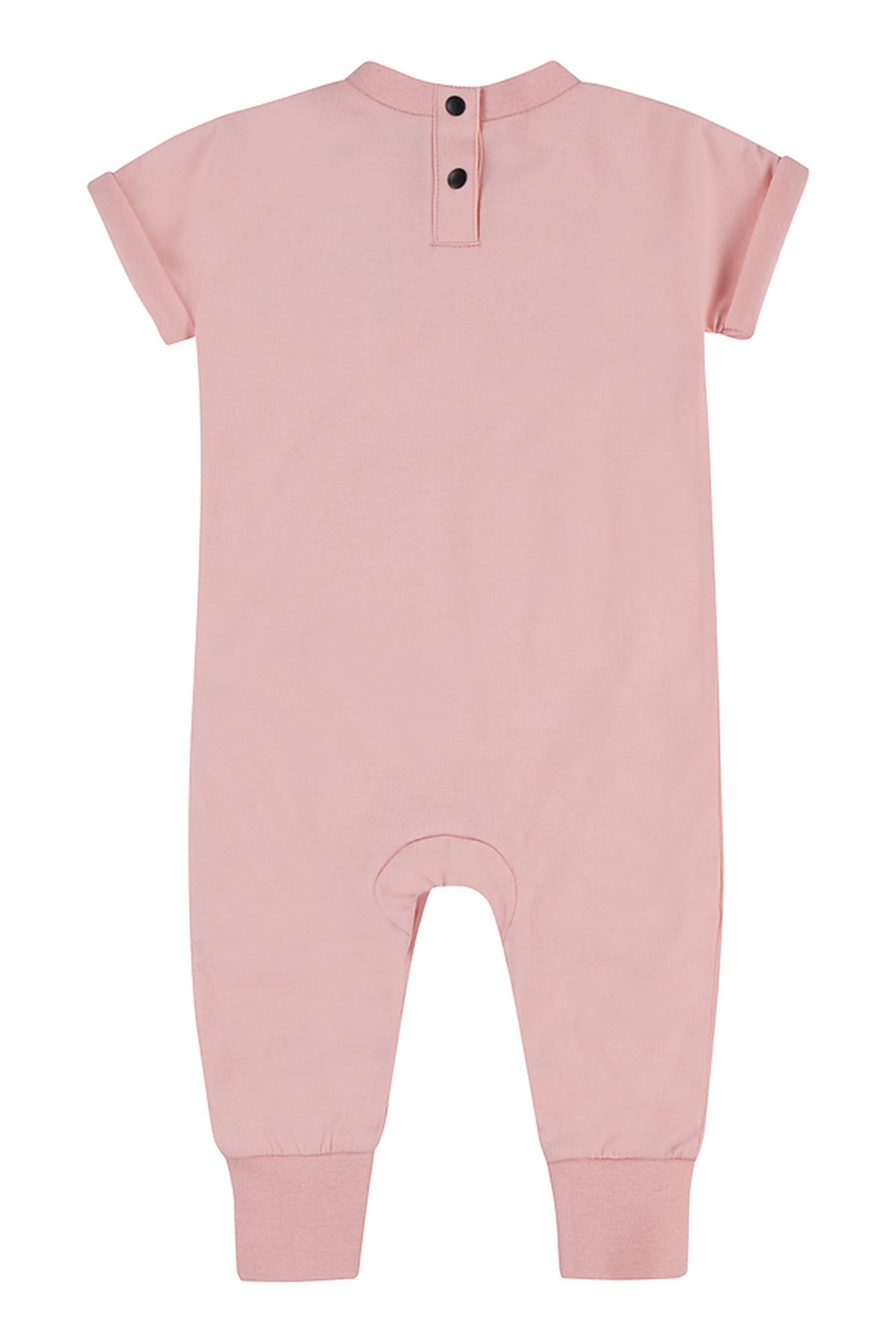UNISEX SS POSTER LOGO COVERALL QUARTZ PINK 2