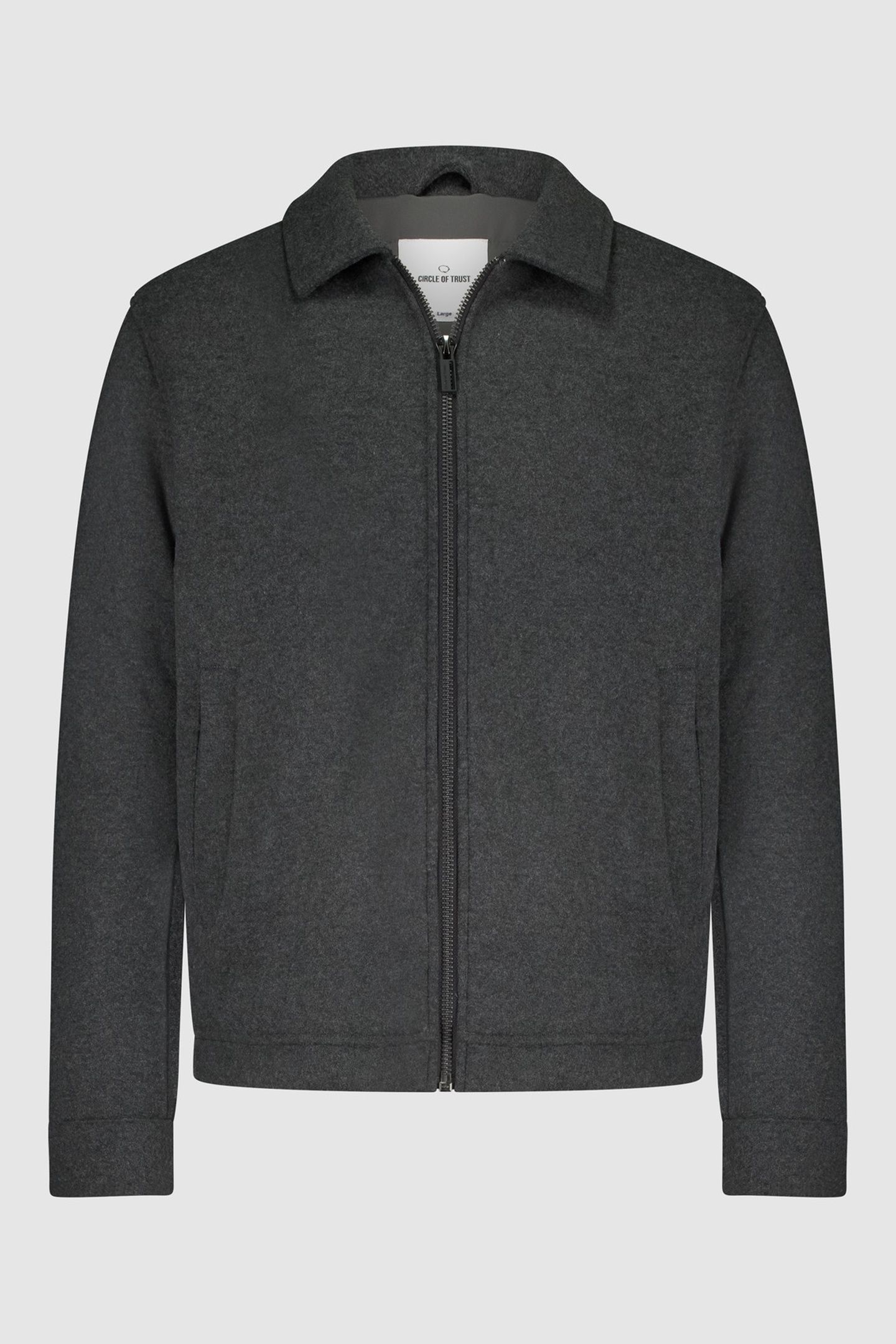 DALE JACKET GREY MELANGE 1
