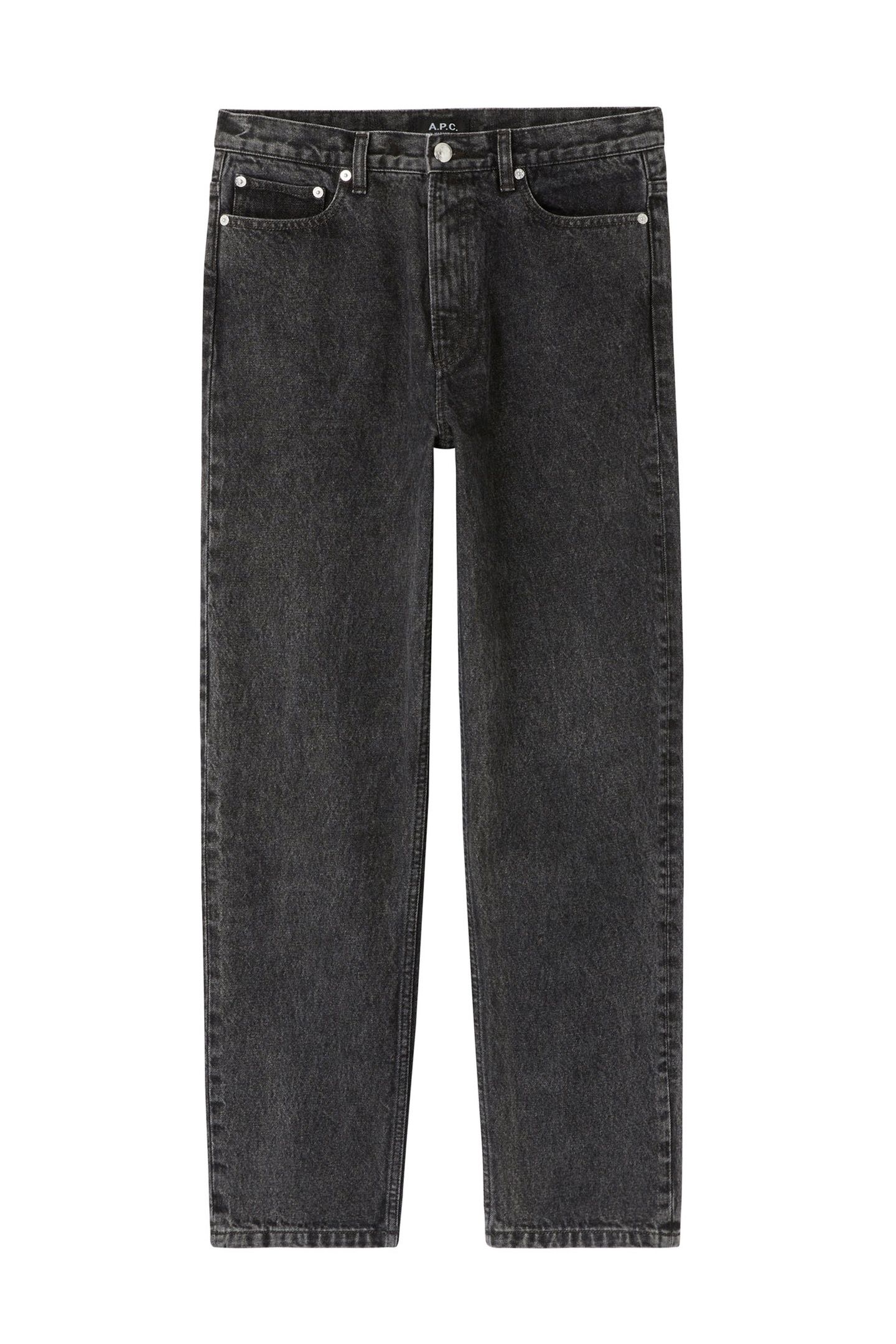 UNISEX JEANS MARTIN FAUX BLACK 1