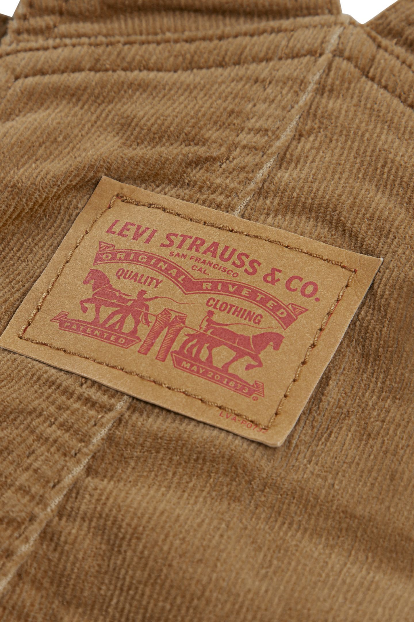UNISEX CORDUROY OVERALL RODEO BROWN 3