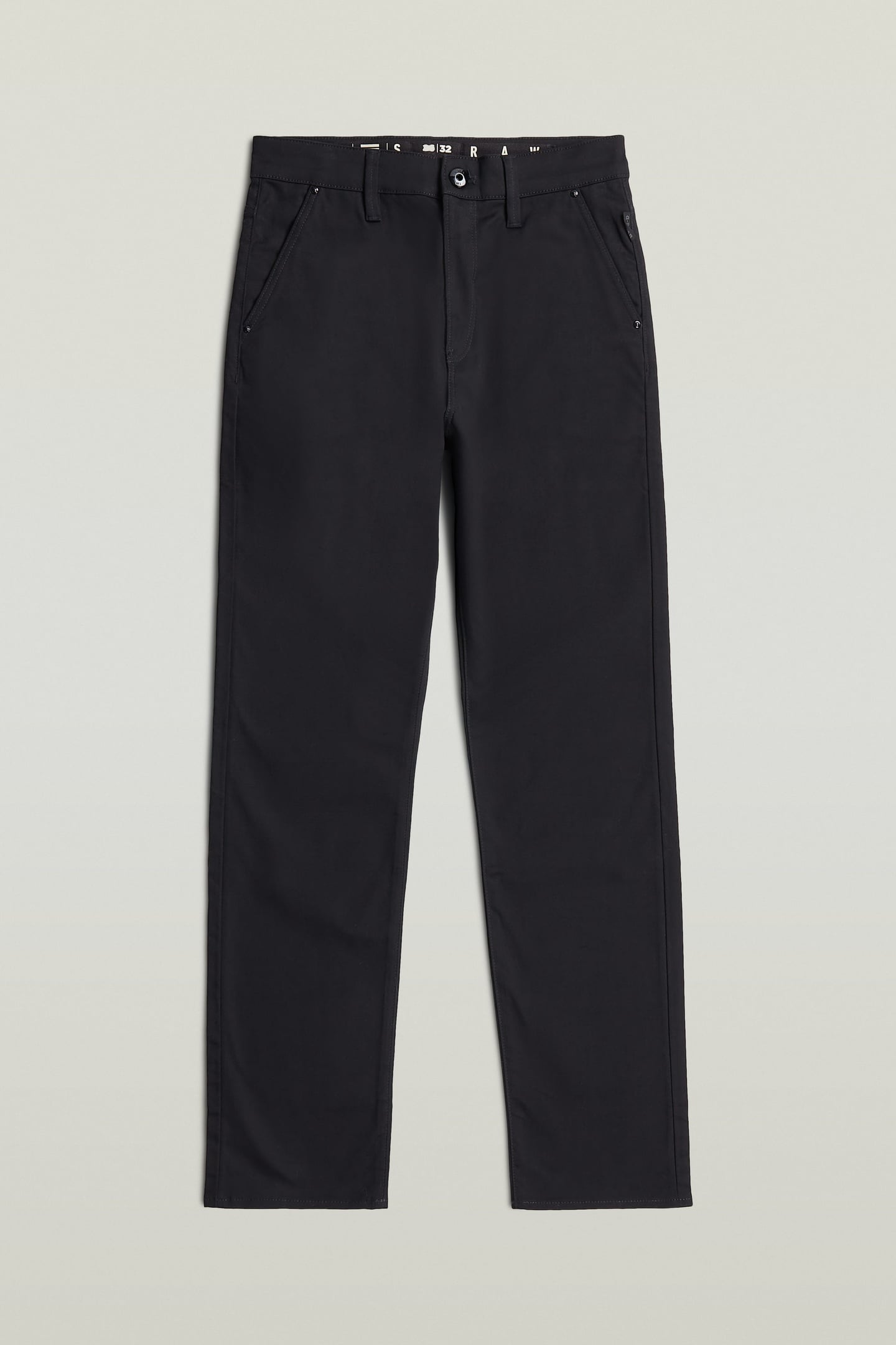 SLIM CHINO BLACK 4