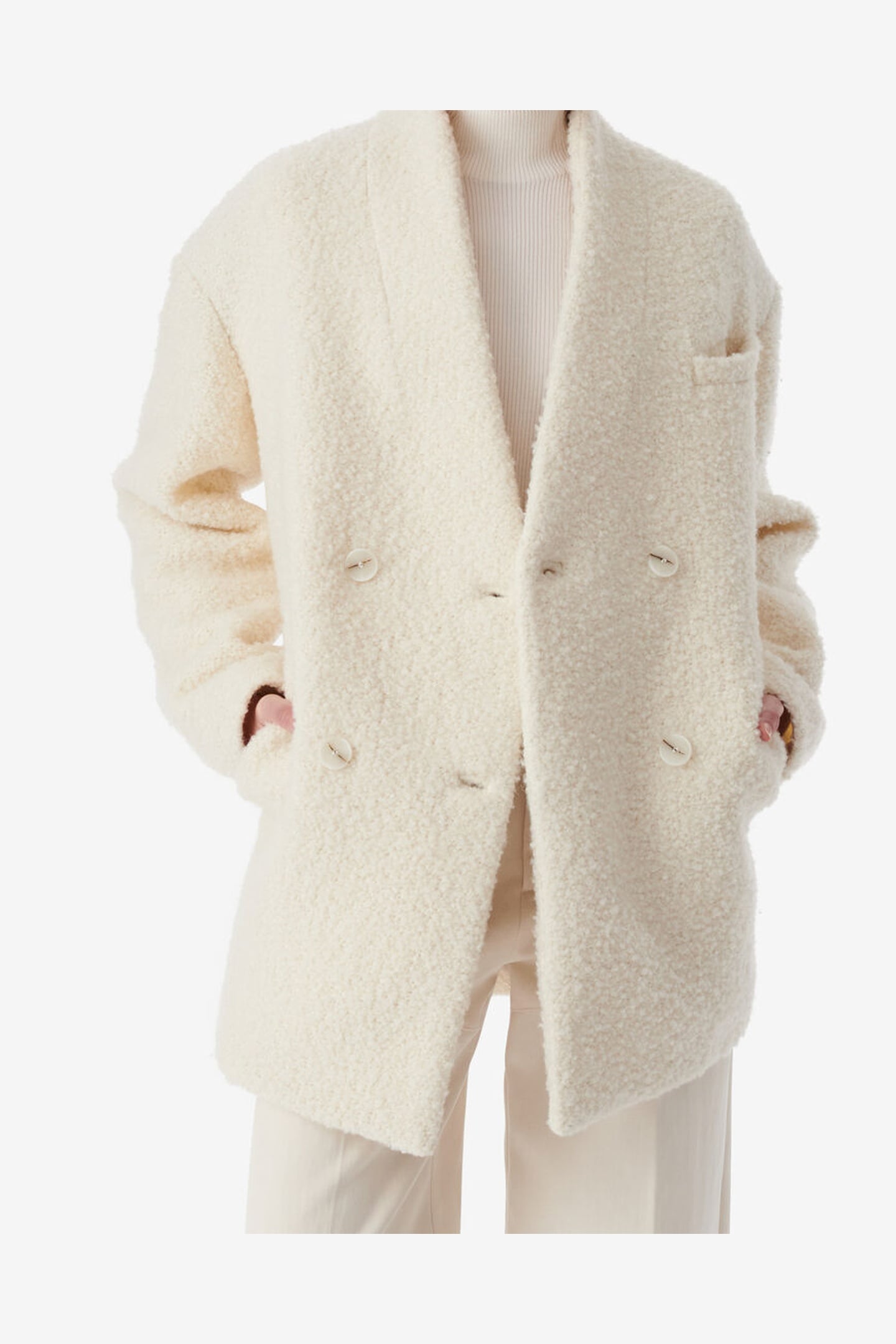 AMELINE OUTERWEAR OFF WHITE 3
