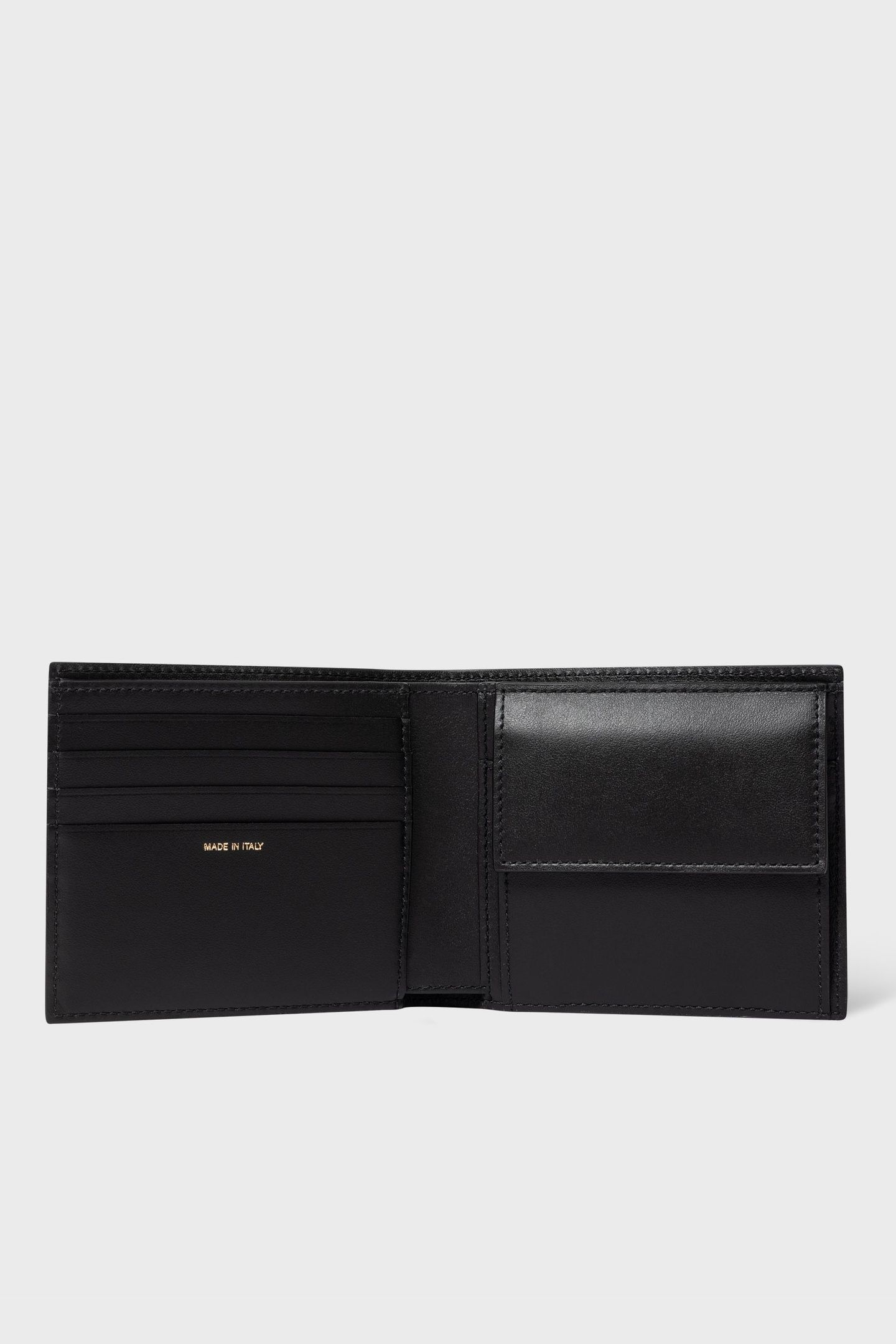 MEN WALLET BILLFOLD COIN BLACK 1