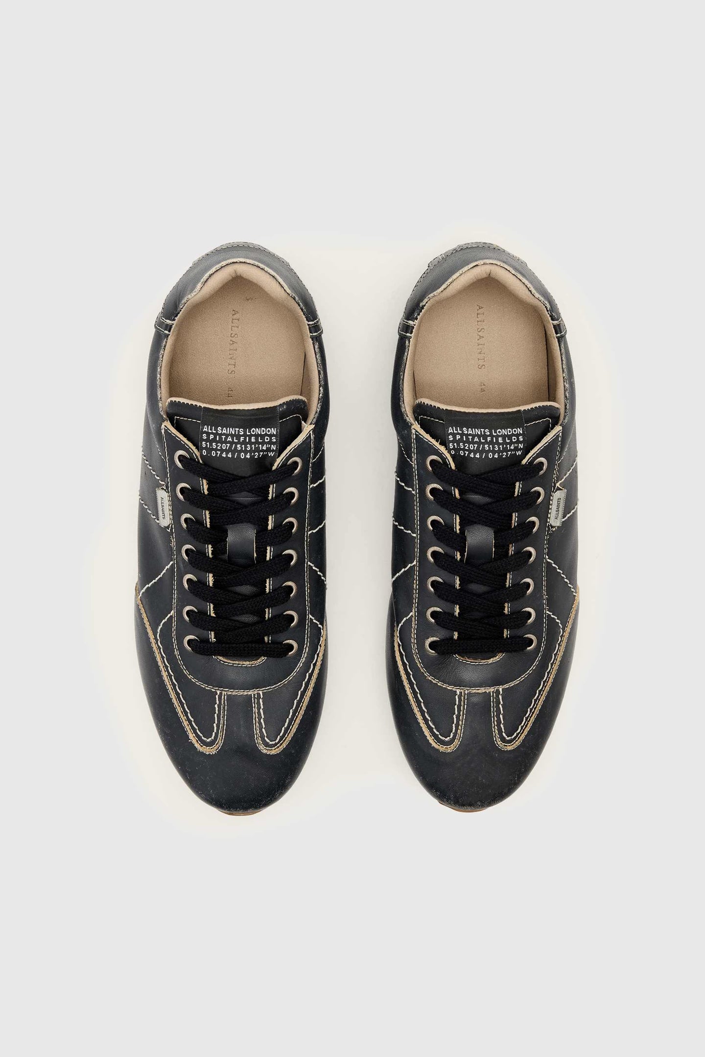 LIAM LOW TOP WASHED BLACK 4
