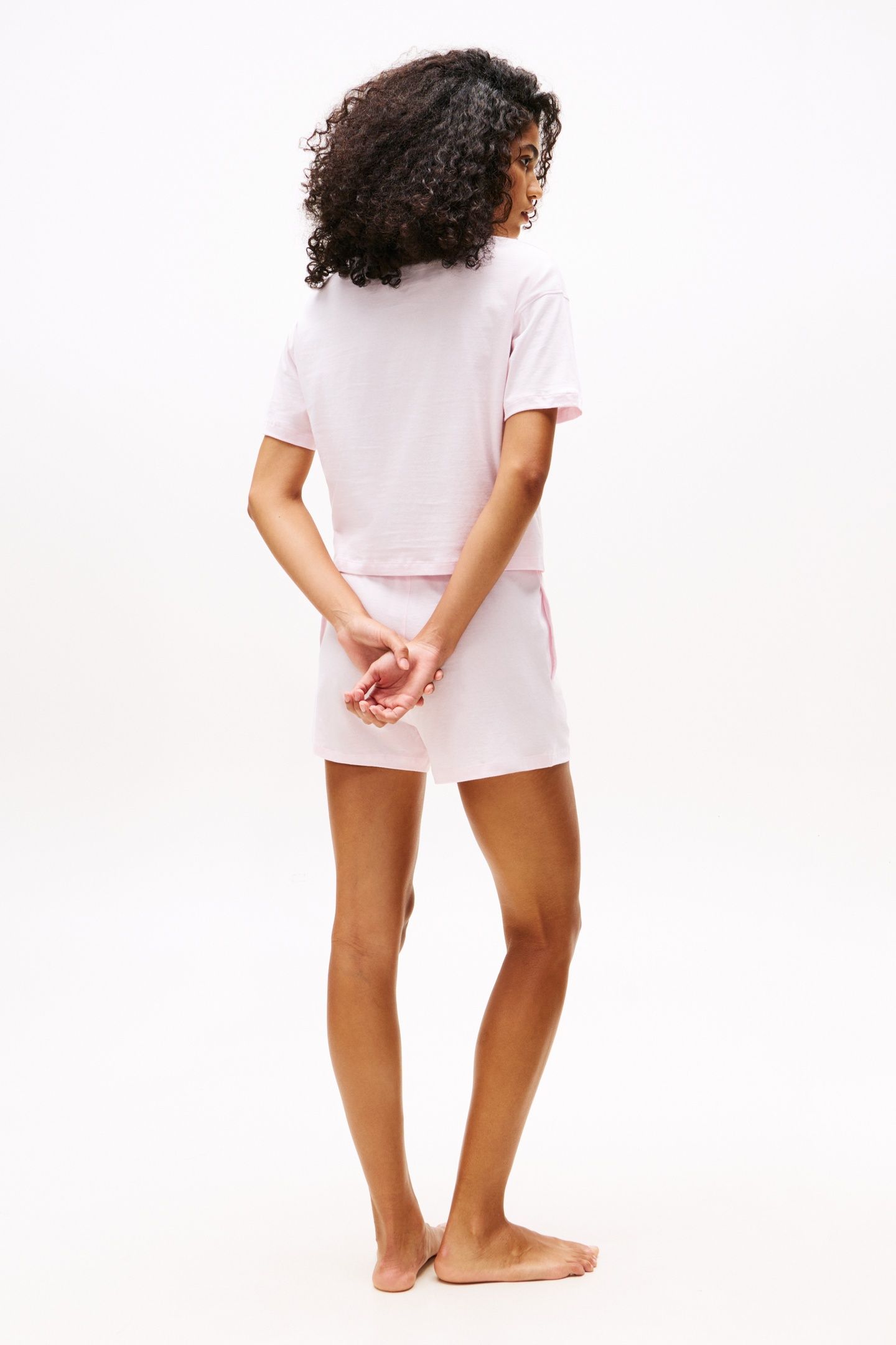 SS JERSEY SHORT SET LIGHT PINK 2