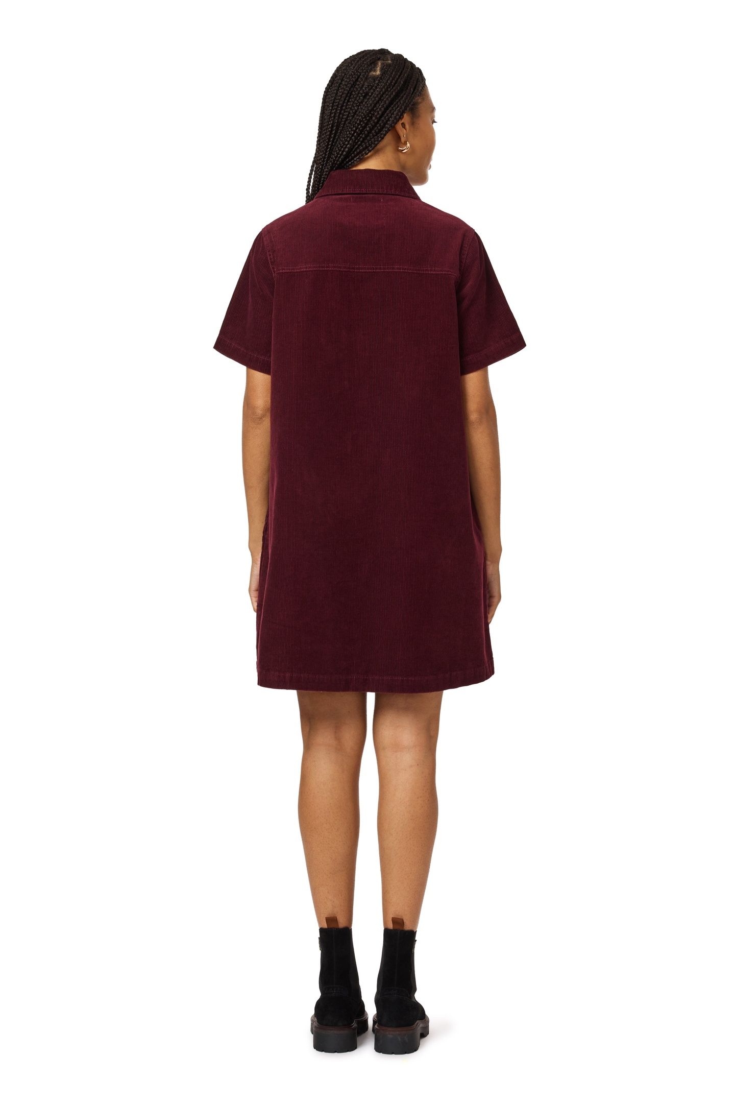 CORDUROY POLO DRESS FIG 2