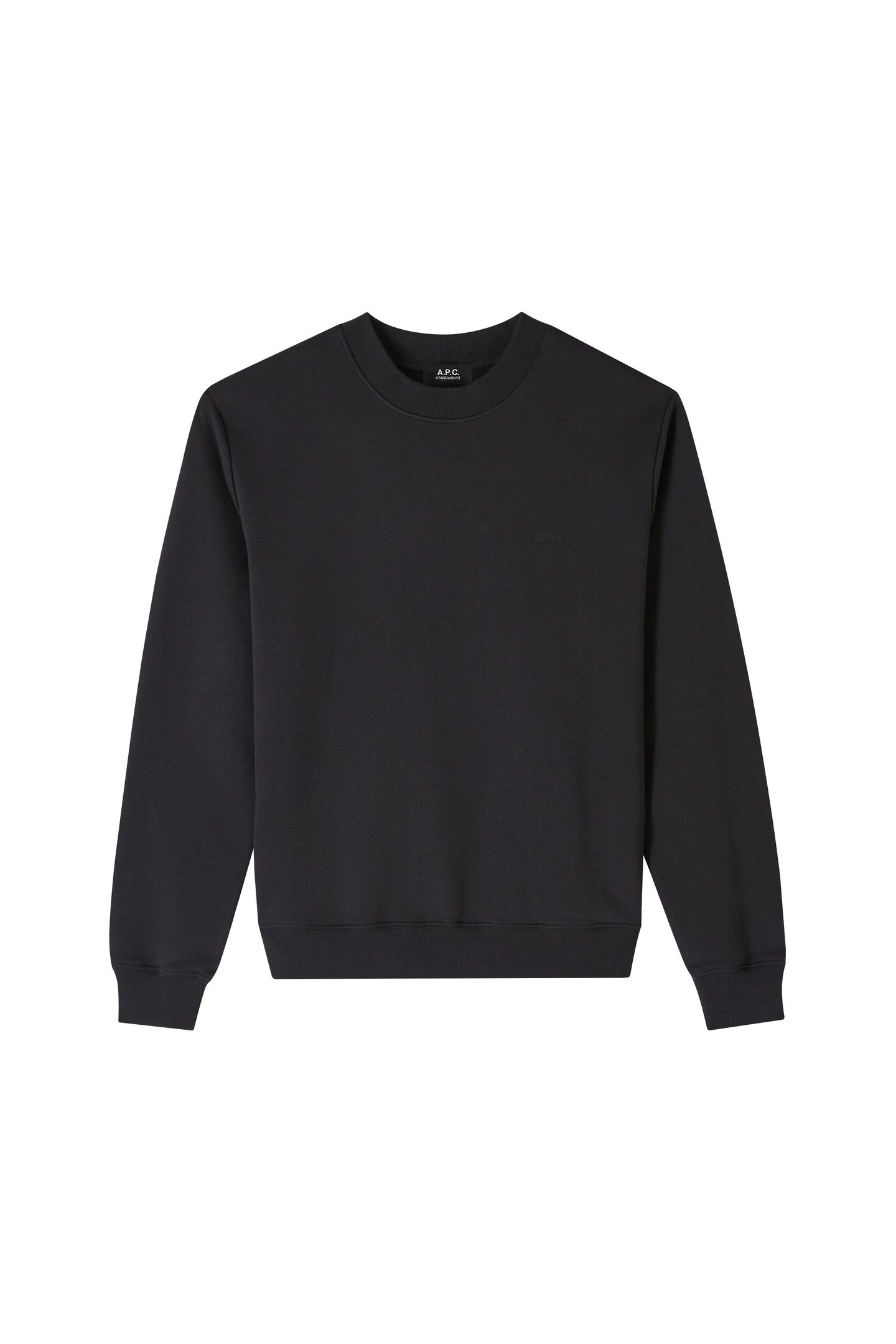 UNISEX SWEATSHIRT STANDARD EMBROIDERED BLACK 2
