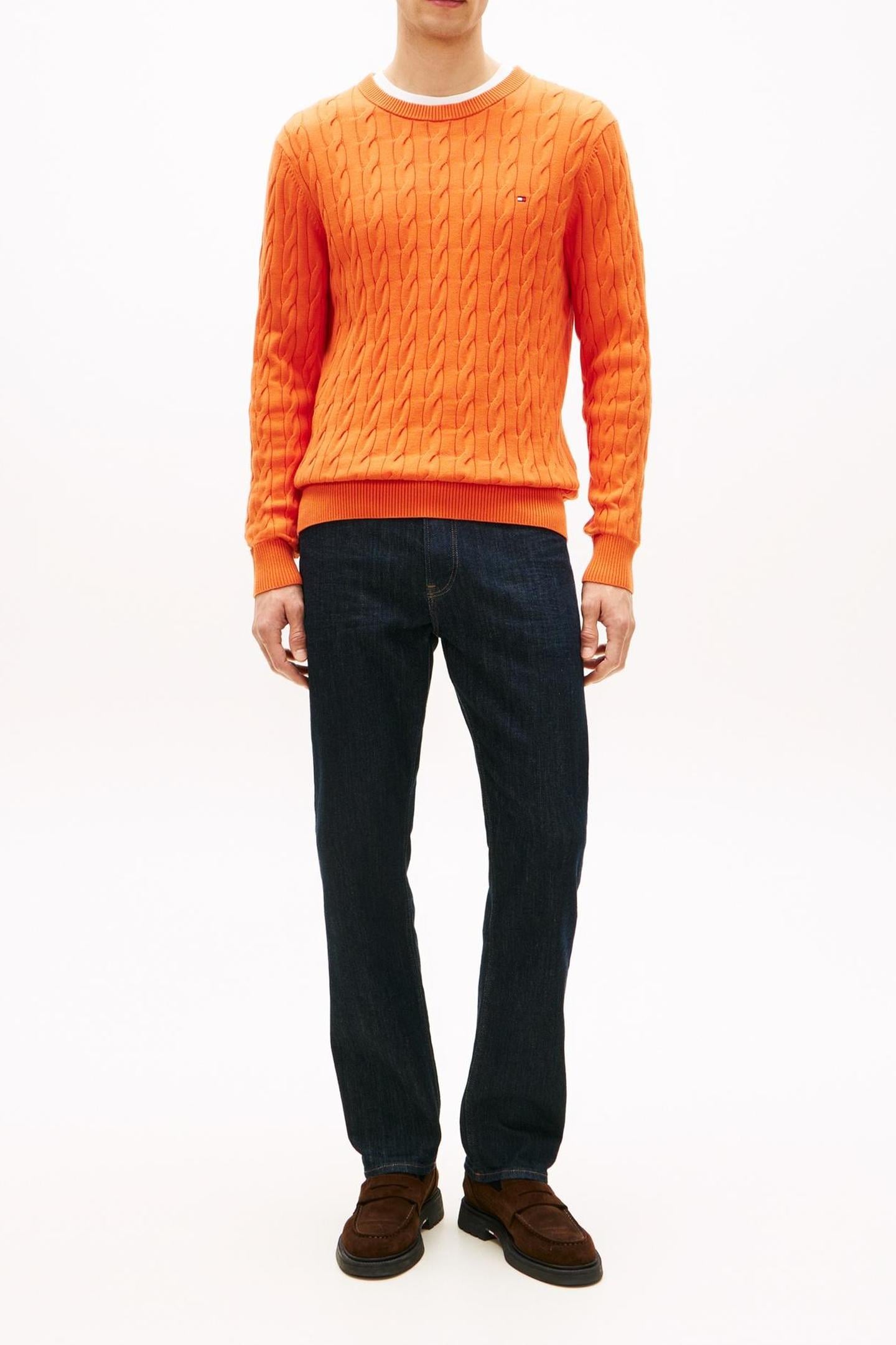 CLASSIC COTTON CABLE BRILLIANT ORANGE 1