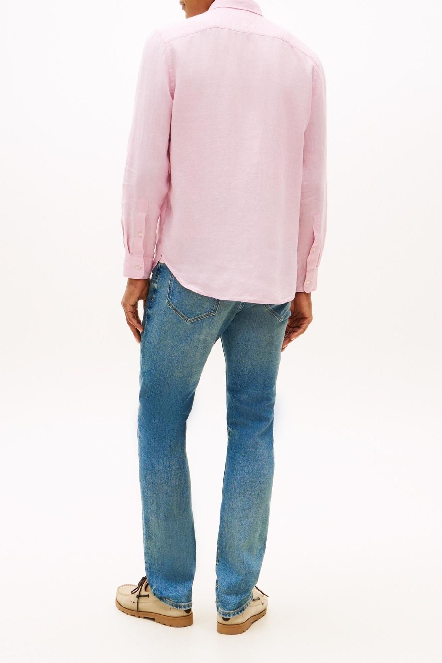 PIGMENT DYED LINEN SOLID CLASSIC PINK 3